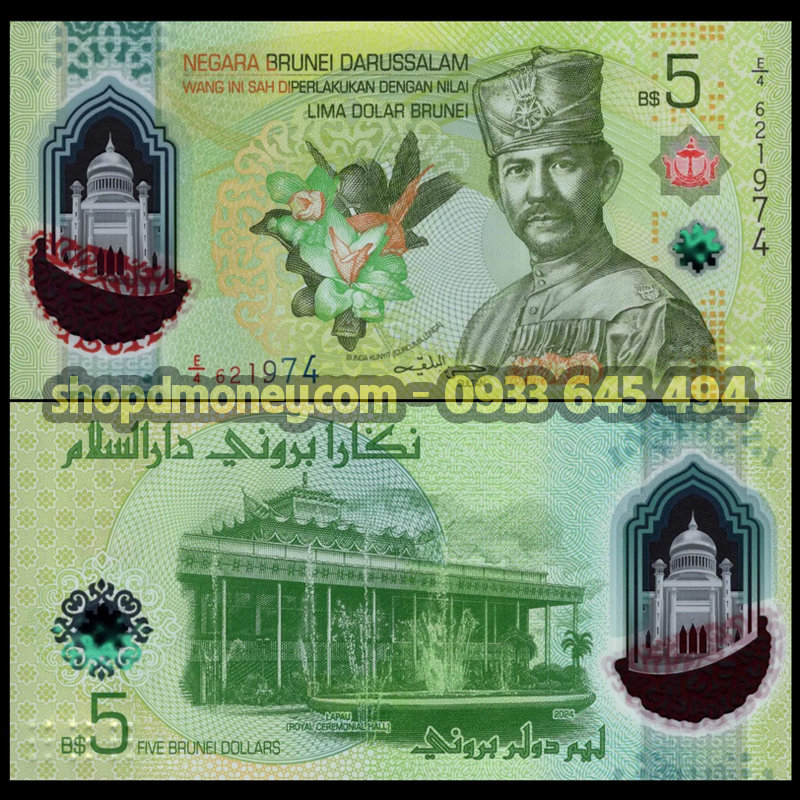 5 dollars Brunei 2026