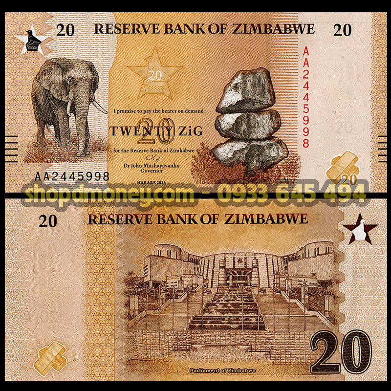20 zig Zimbabwe 2026