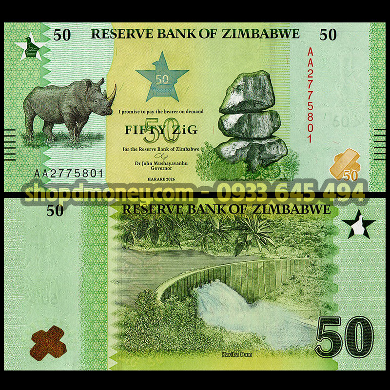 50 zig Zimbabwe 2026