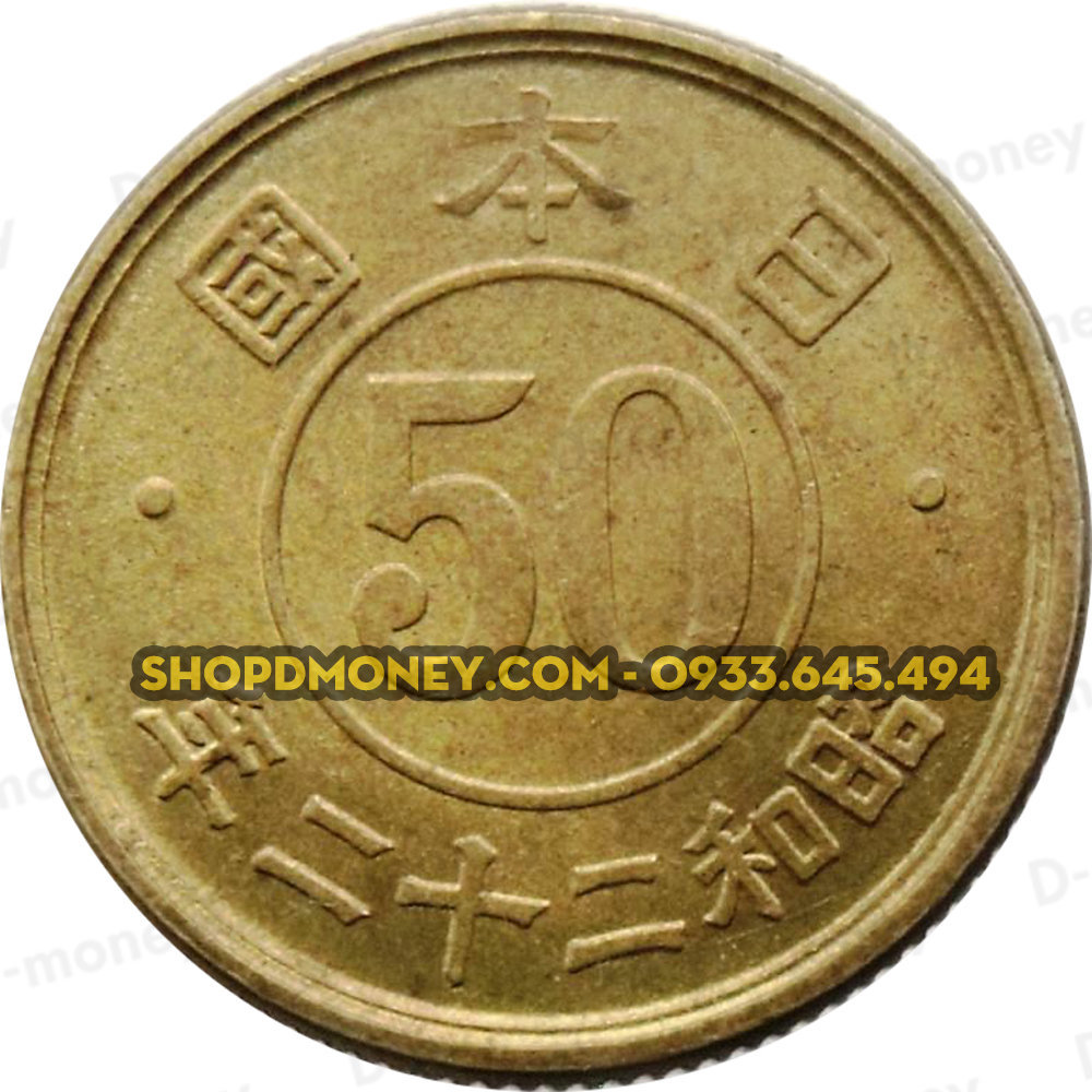 50 sen Nhật 1947 - 1948