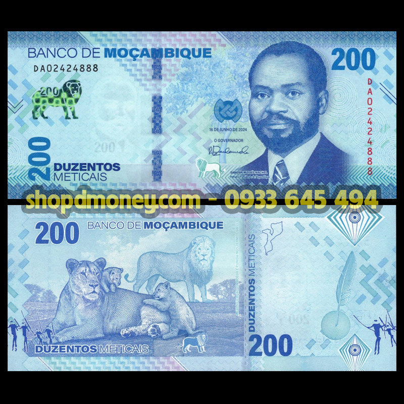 200 meticais Mozambique 2024