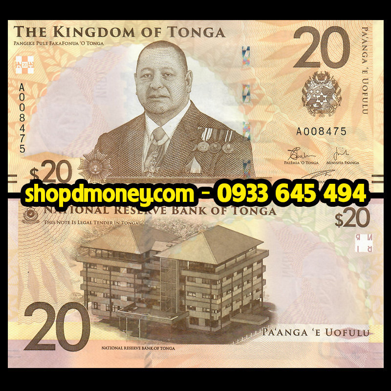 20 paanga Tonga 2023