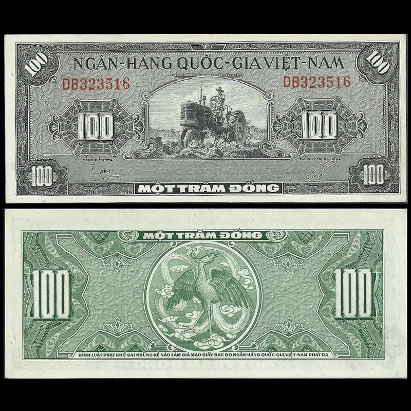 100 đồng VNCH 1956