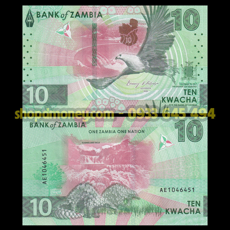 10 kwacha Zambia 2025