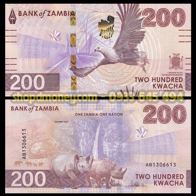 200 kwacha Zambia 2025