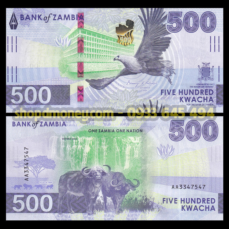 500 kwacha Zambia 2025