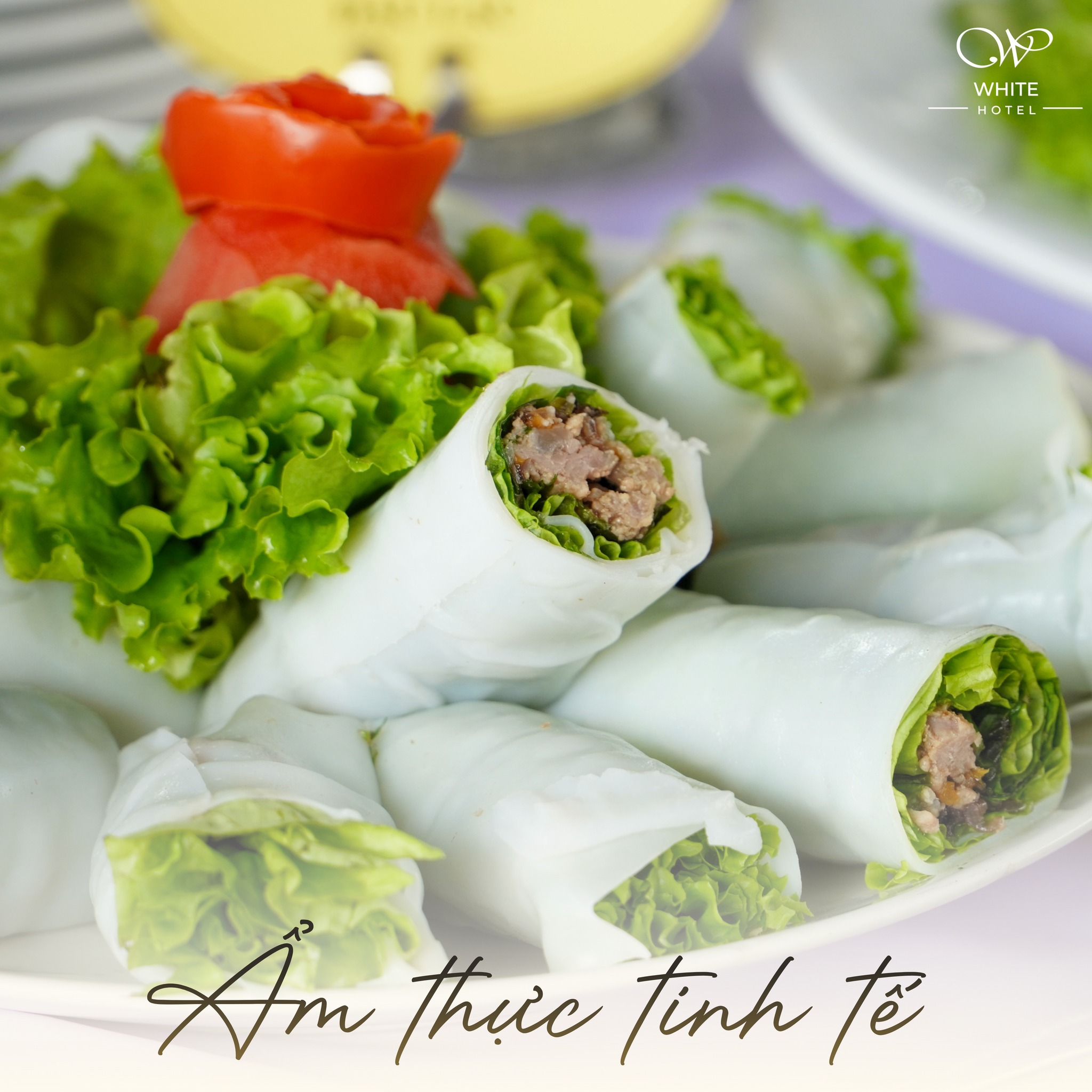 am thuc ngon tai dam cuoi ngoai troi White Hotel Ha Tinh