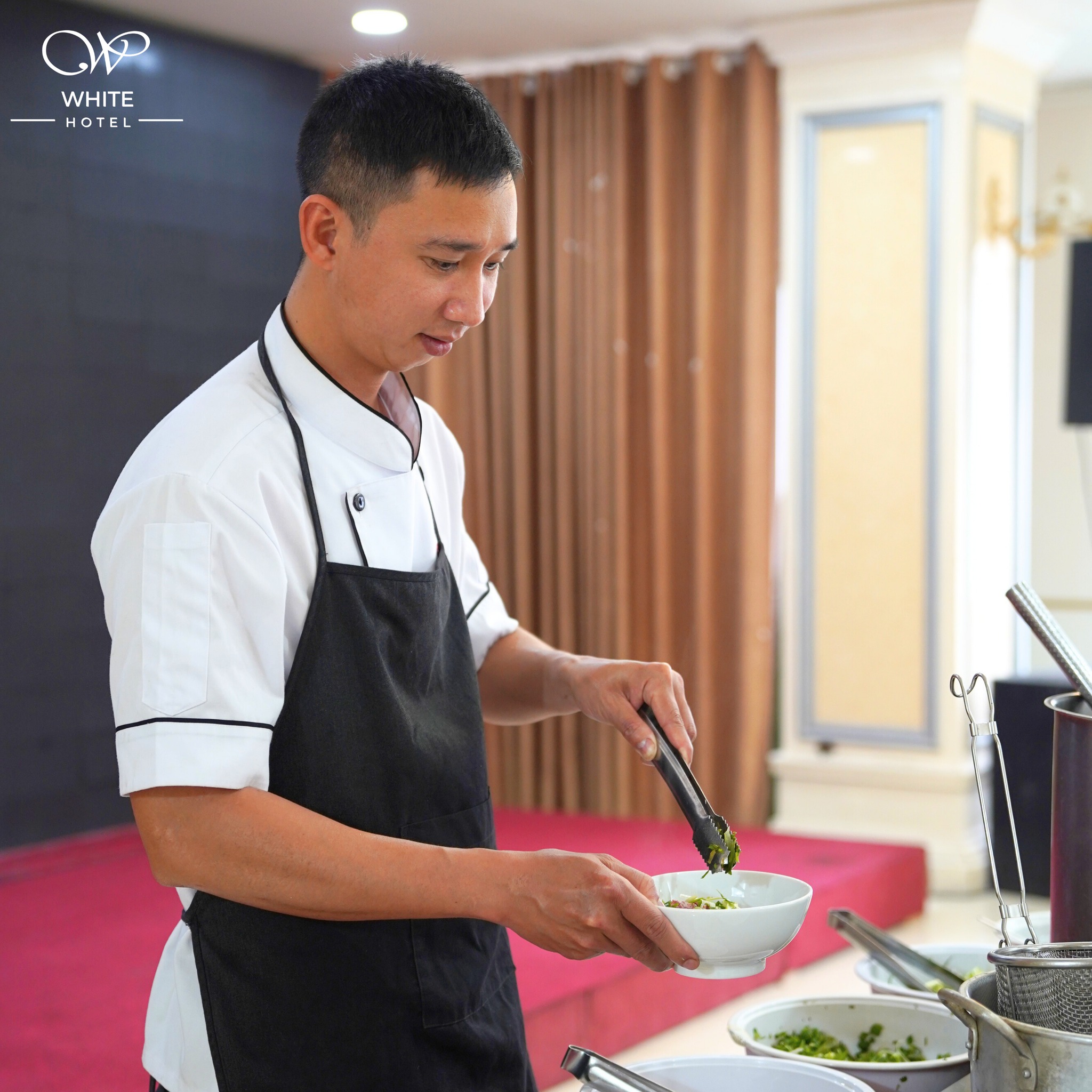 dịch vụ buffet sáng tại khách sạn 3 sao Hà Tĩnh