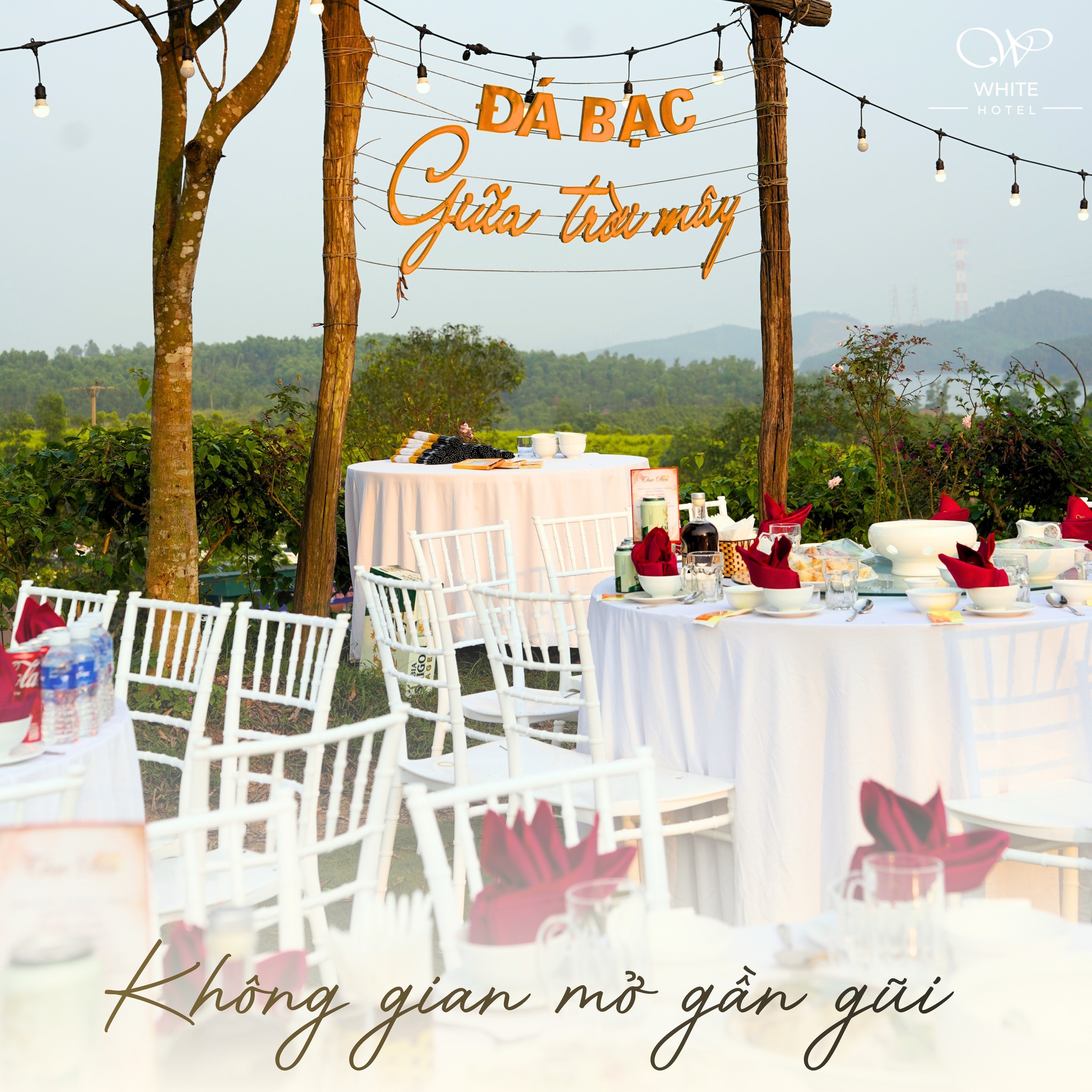 dịch vụ tổ chức tiệc tại white hotel