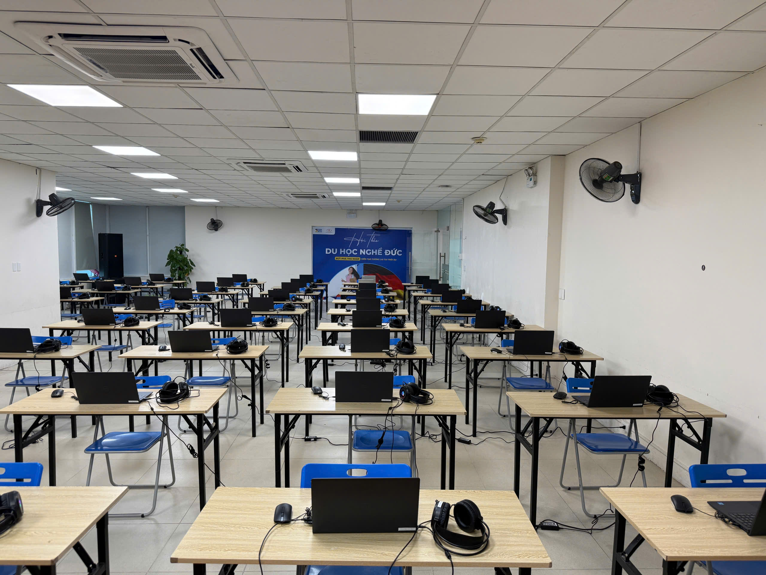 NTU HOÀN TẤT CÔNG TÁC CHUẨN BỊ CƠ SỞ VẬT CHẤT, SẴN SÀNG ĐÓN THÍ SINH THAM GIA KỲ THI TELC