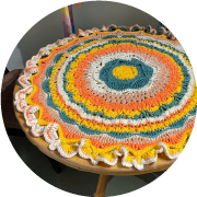 Len sợi đan móc đồ dùng nội thất