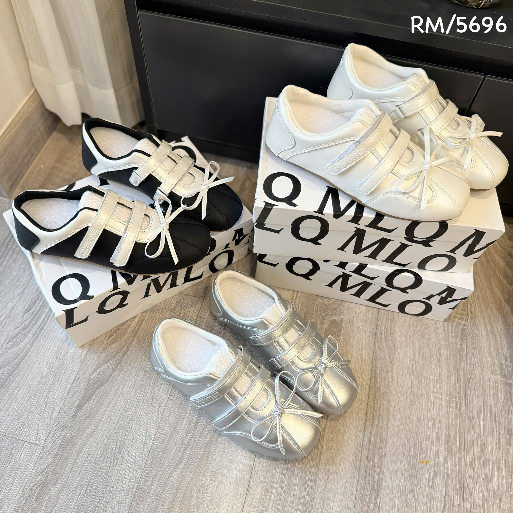 giày bb nơ RM/5696