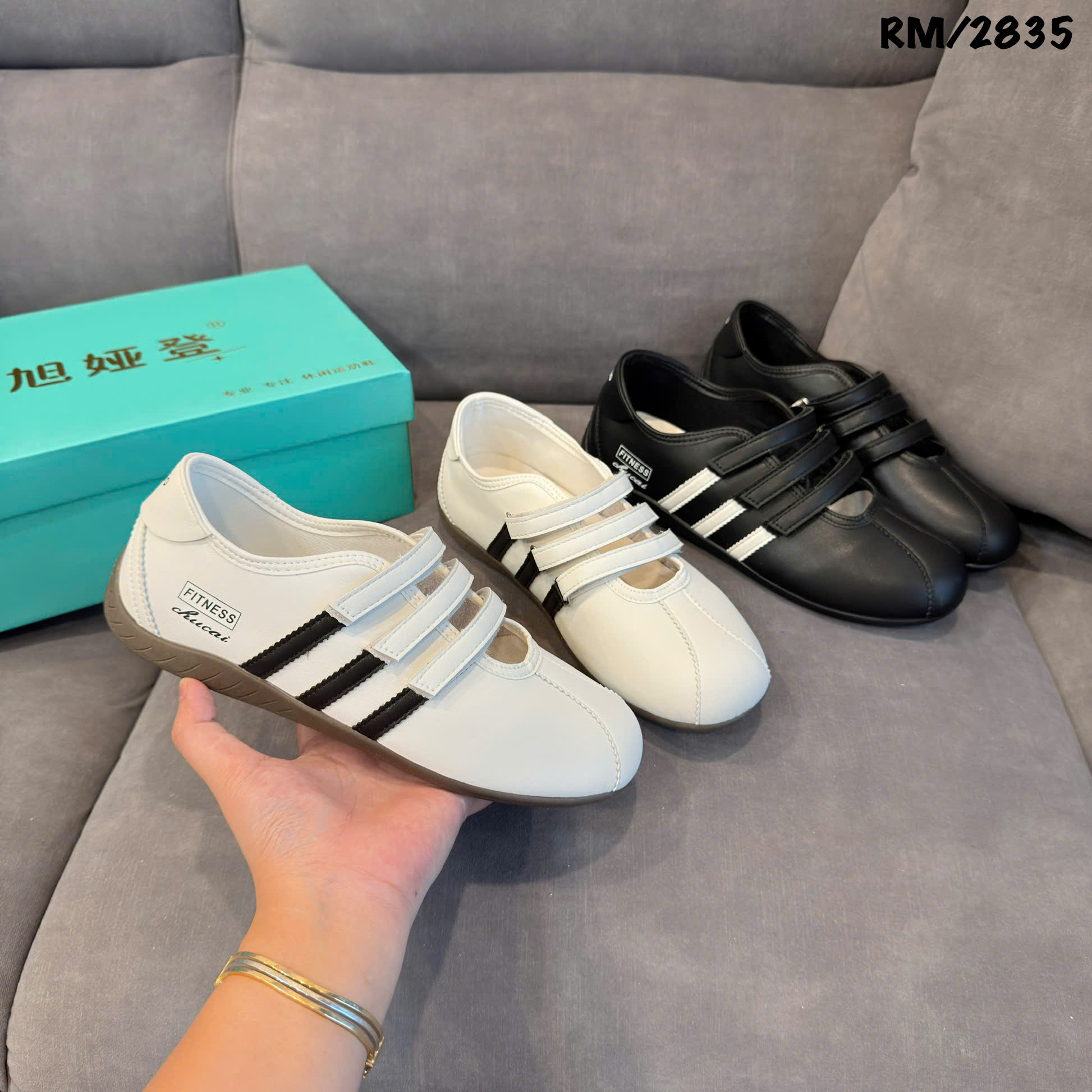 giày bb quai dán 2835 (QC)