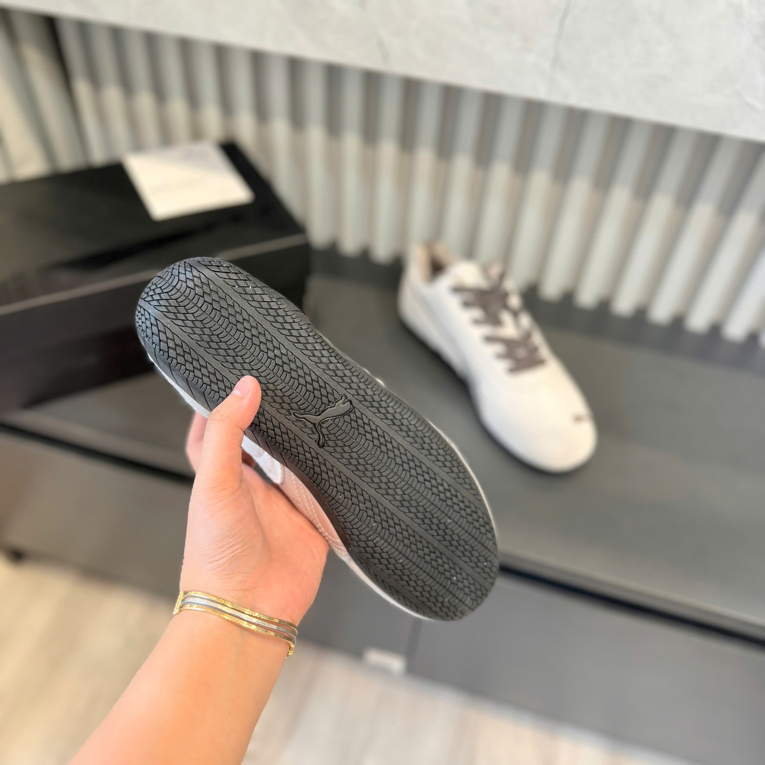puma speedcat xám bạc