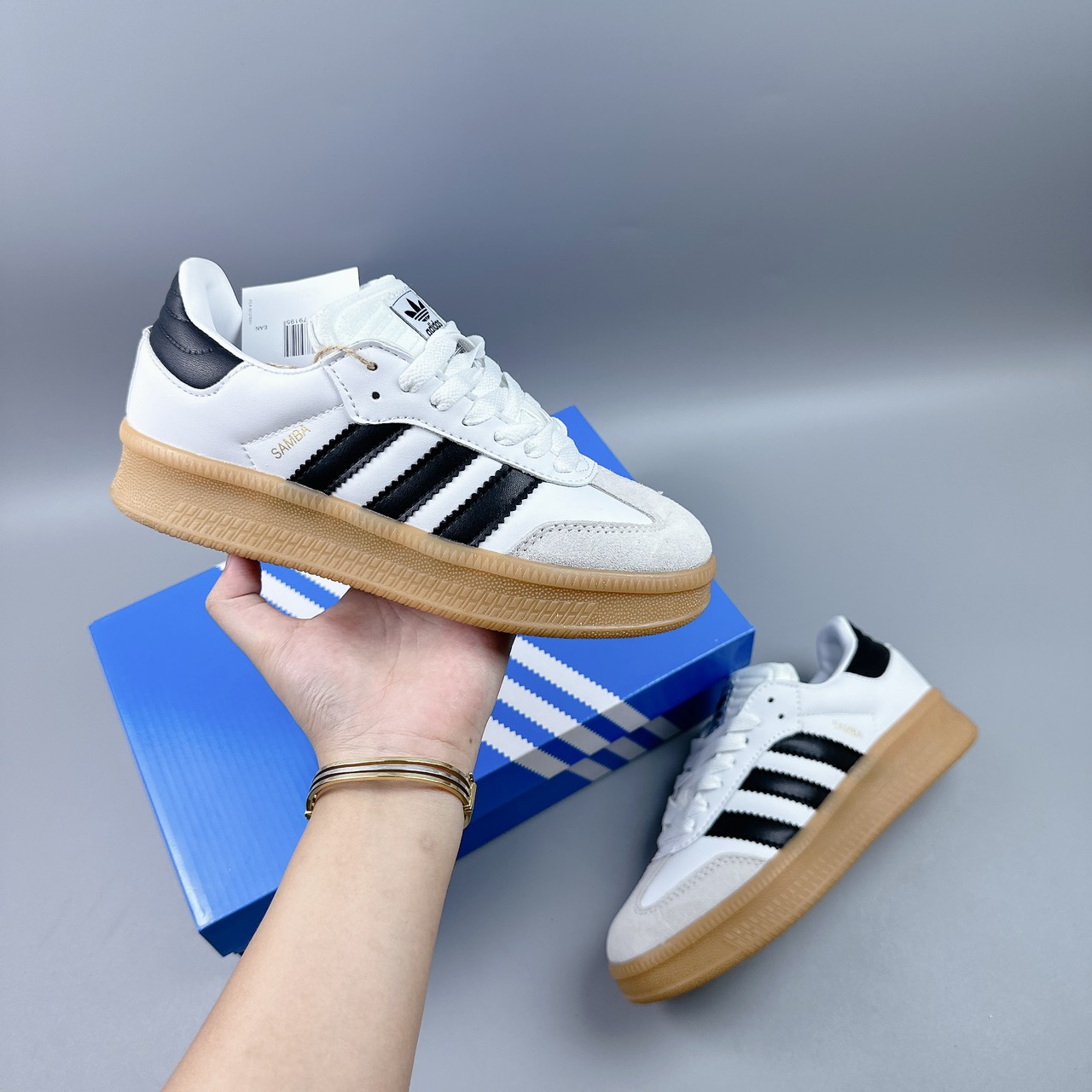 samba XLG trắng sale