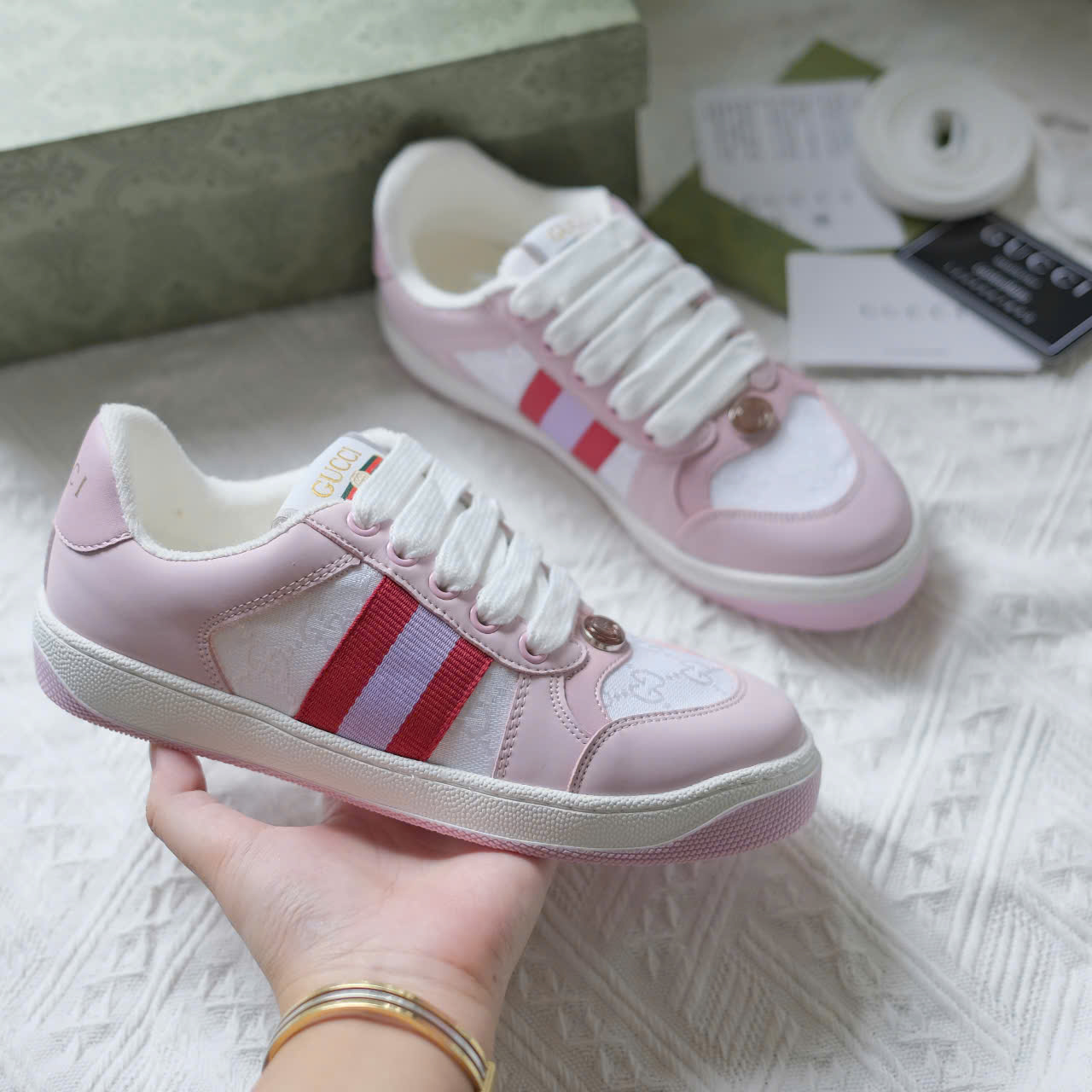 gucci screener hồng