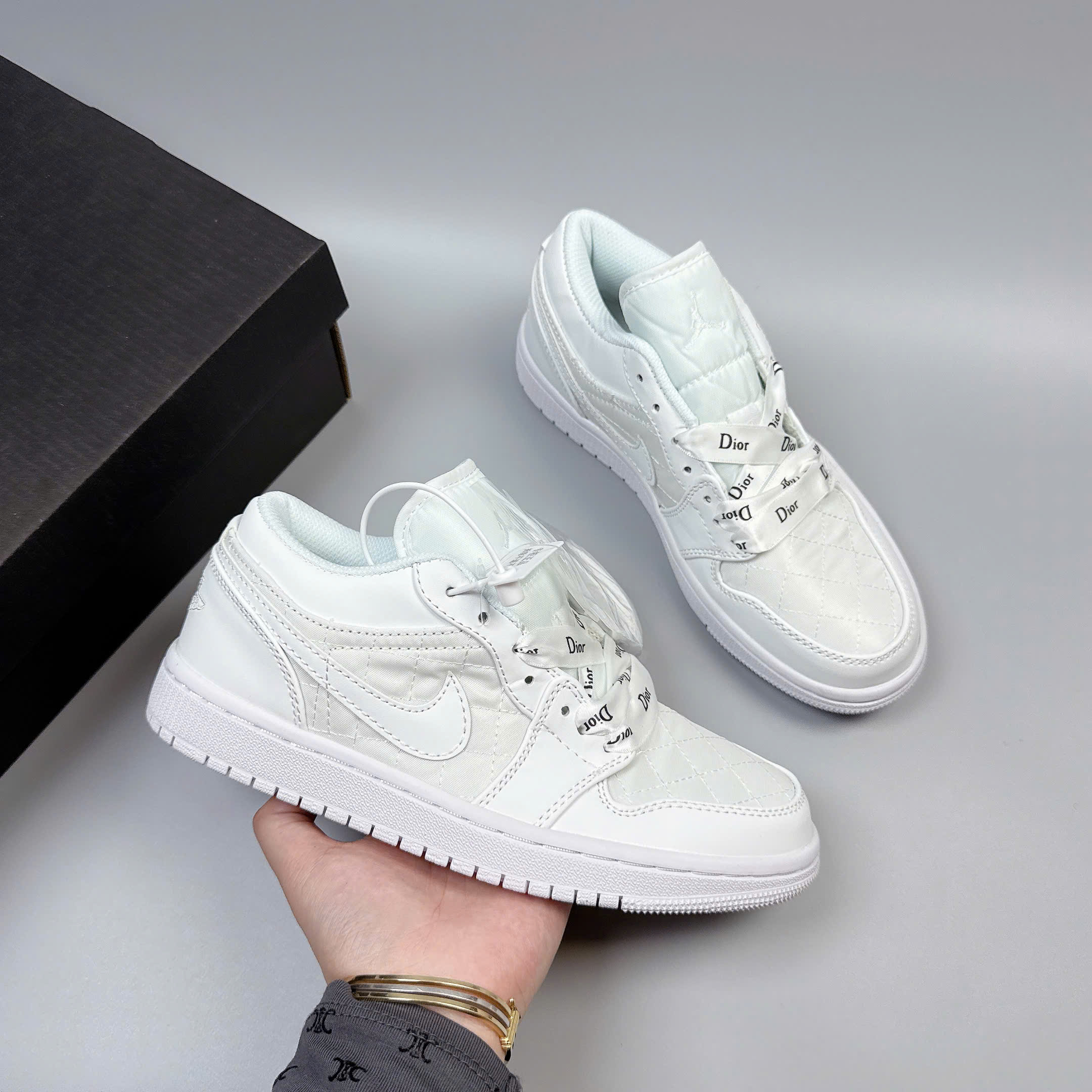 jd dior trắng thấp