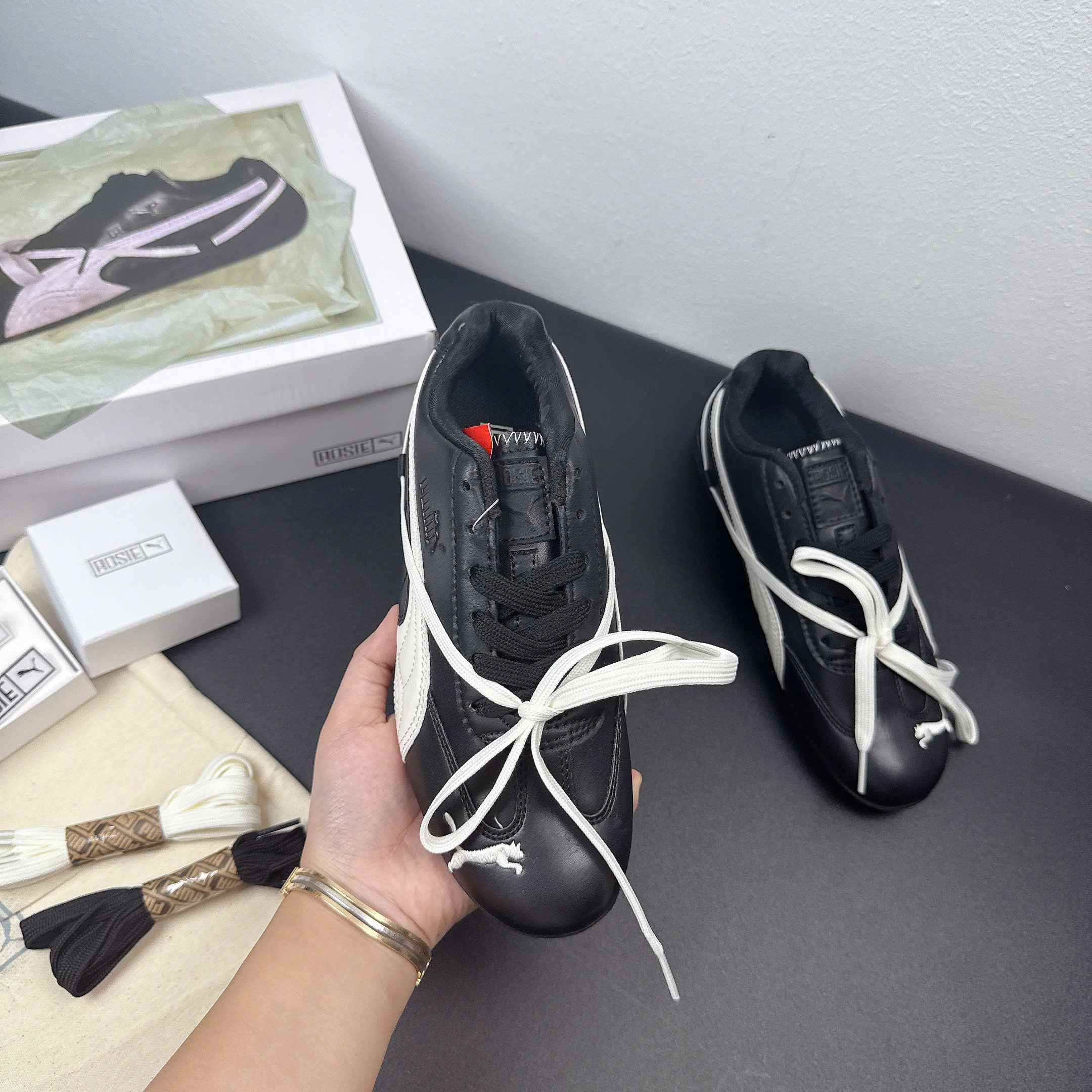 puma speedcat rosie đen