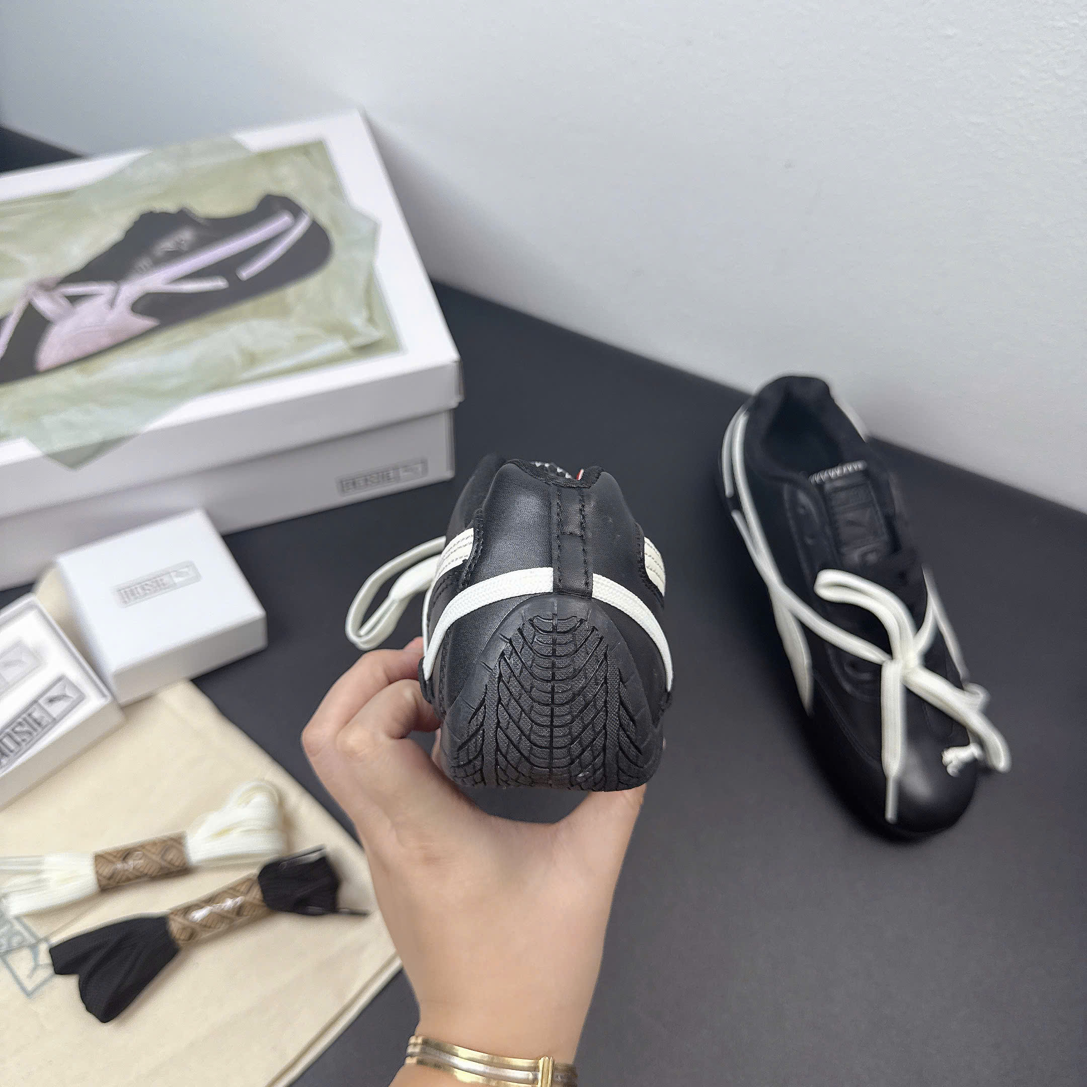 puma speedcat rosie đen