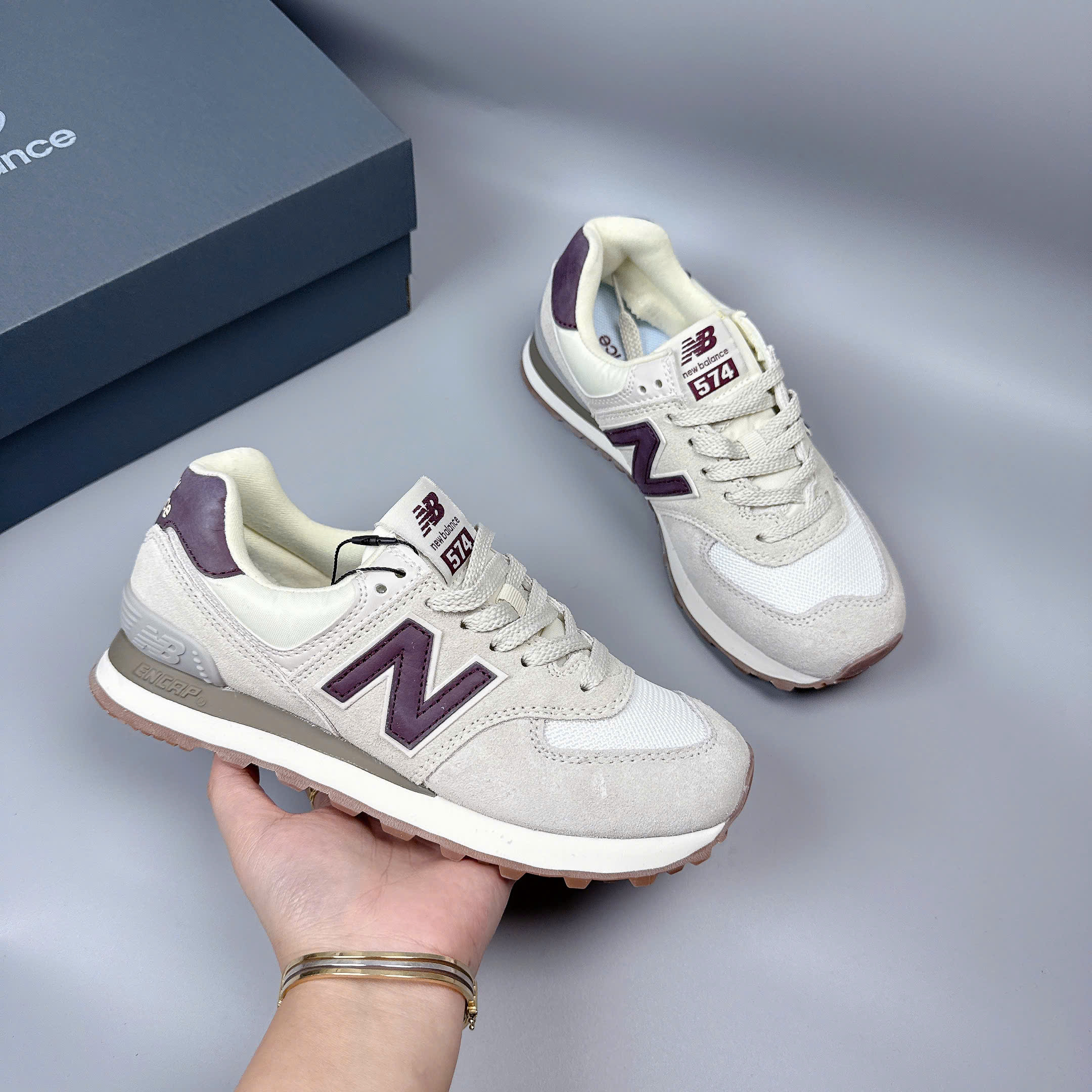 NB574 xám mận
