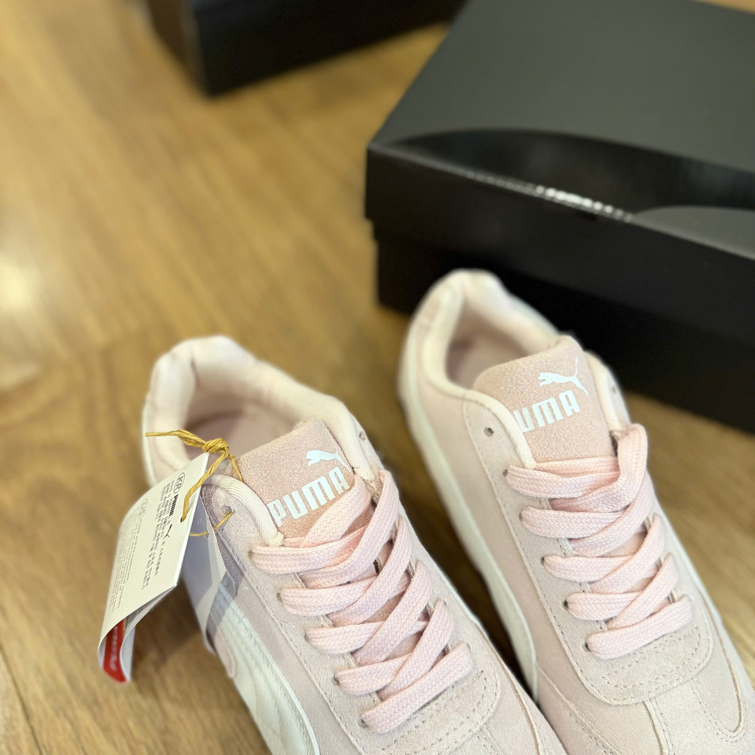 puma speedcat hồng xám