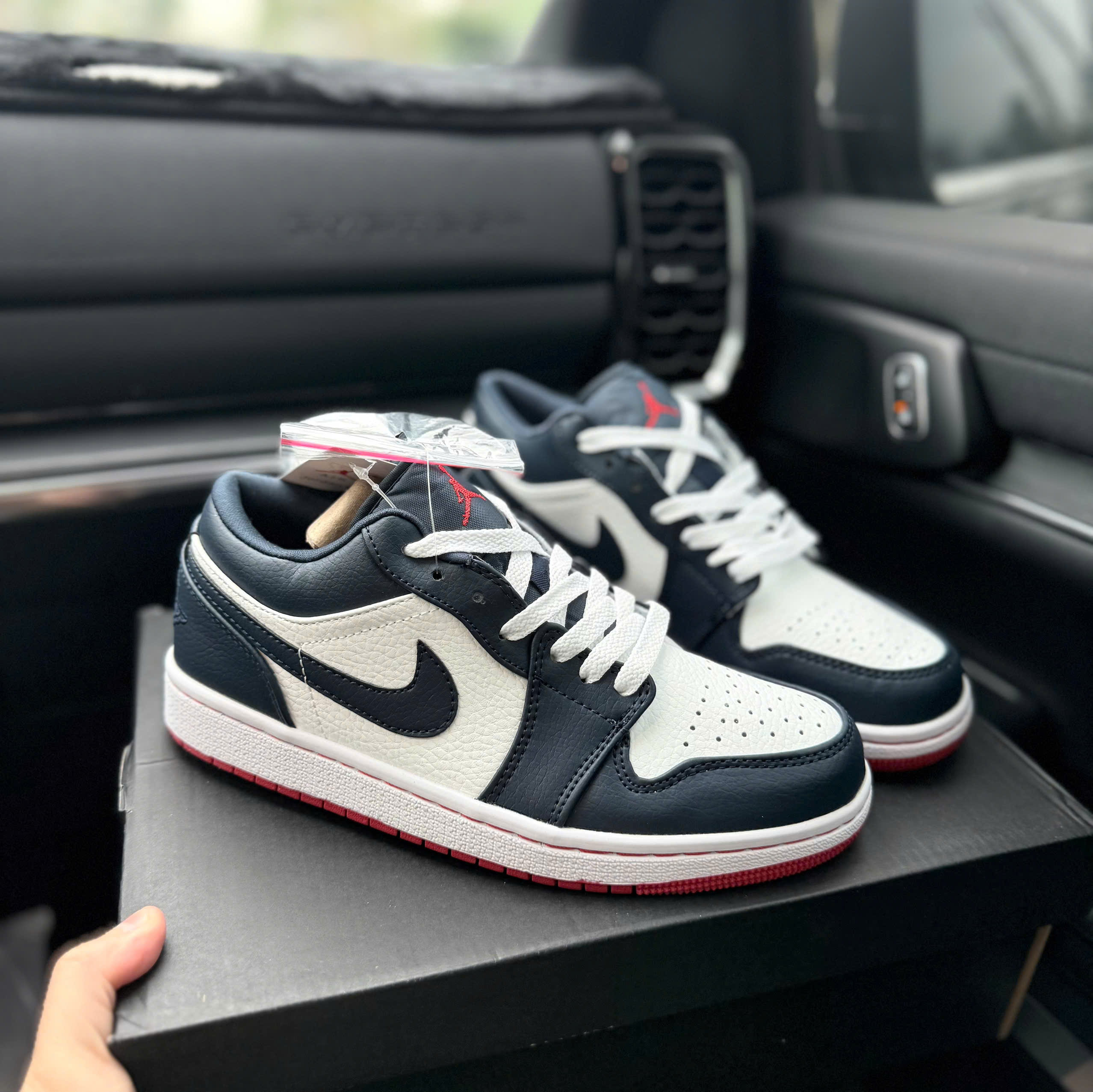 jd navy đỏ thấp