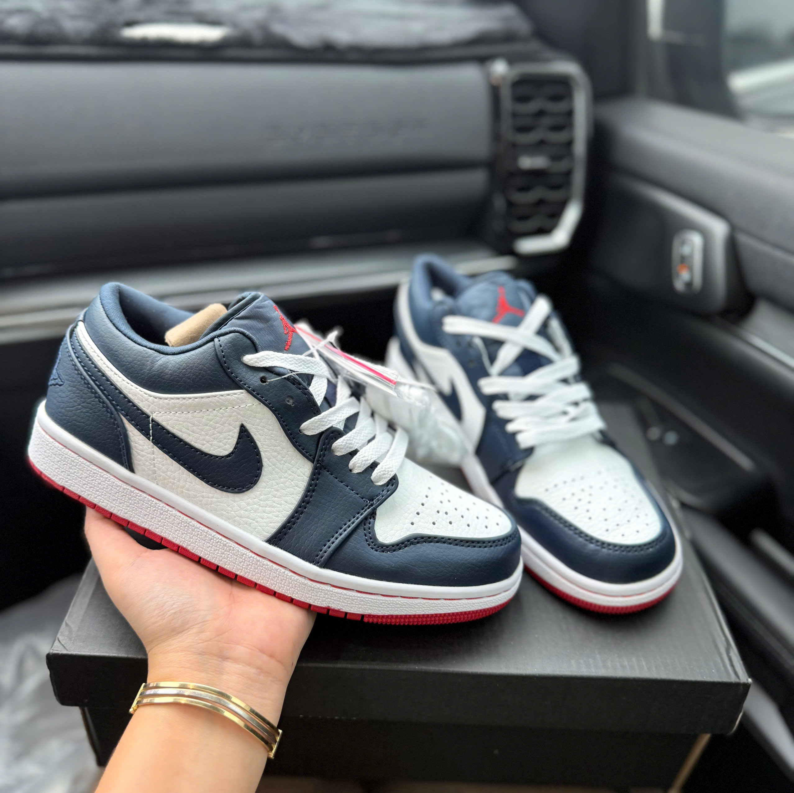 jd navy đỏ thấp