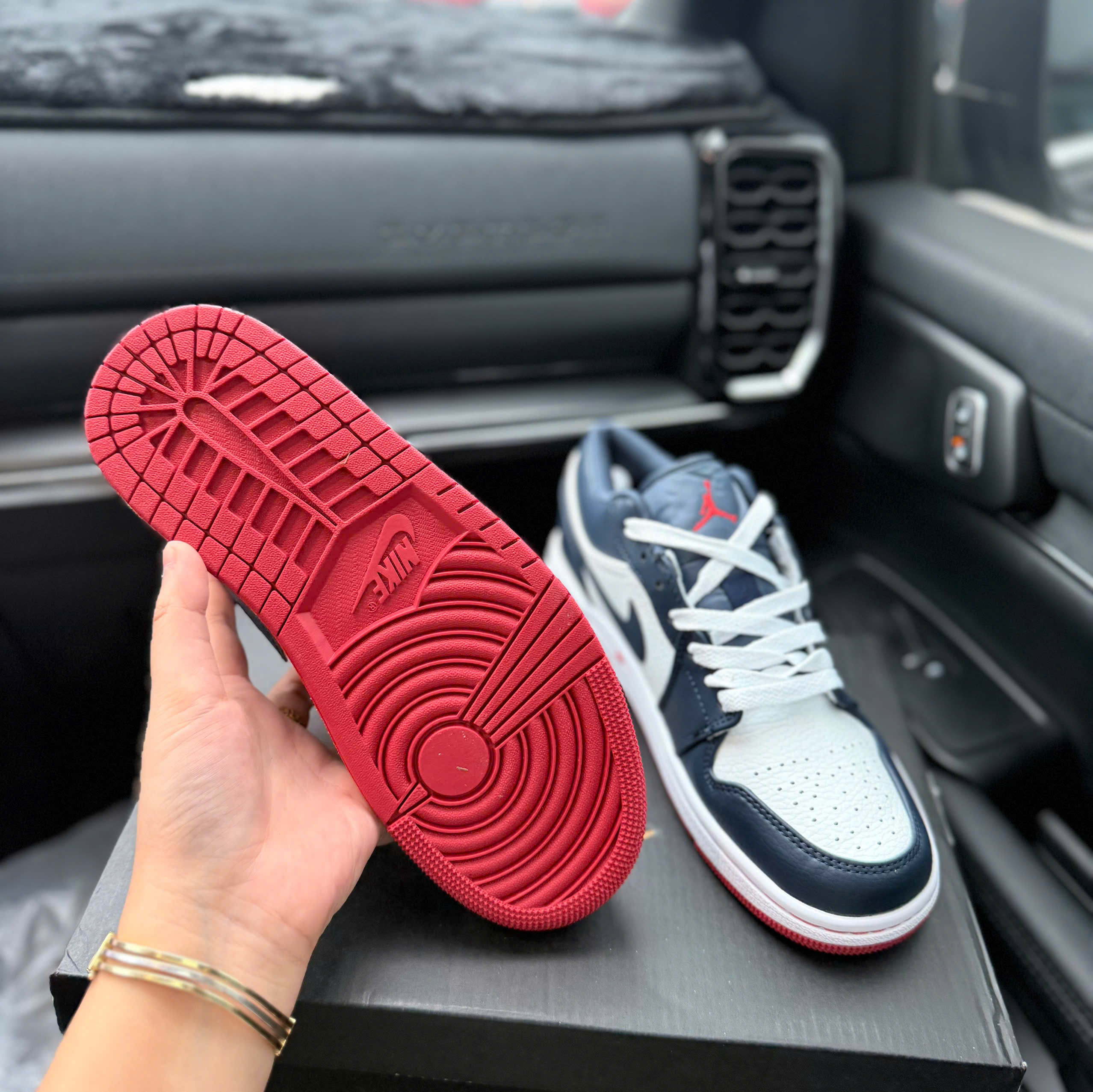 jd navy đỏ thấp