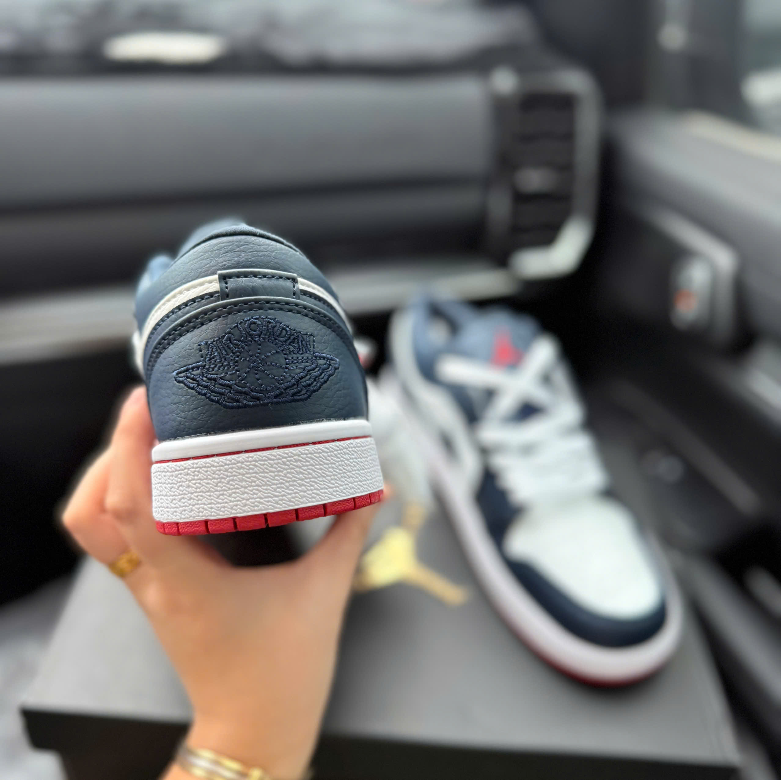 jd navy đỏ thấp