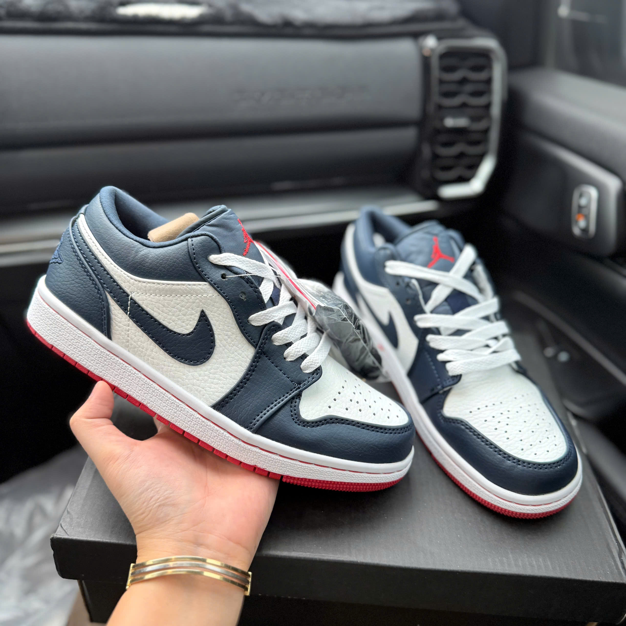 jd navy đỏ thấp