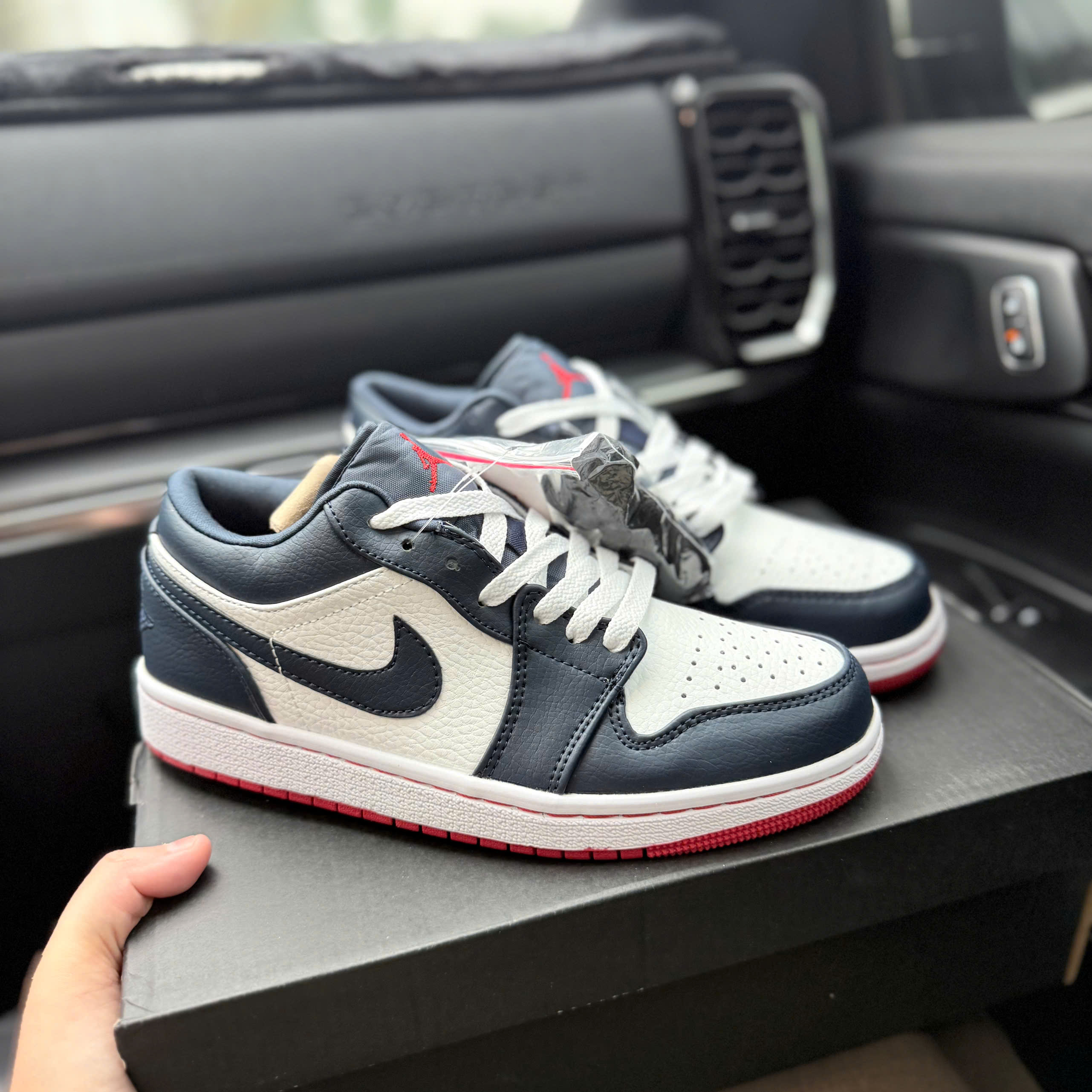 jd navy đỏ thấp