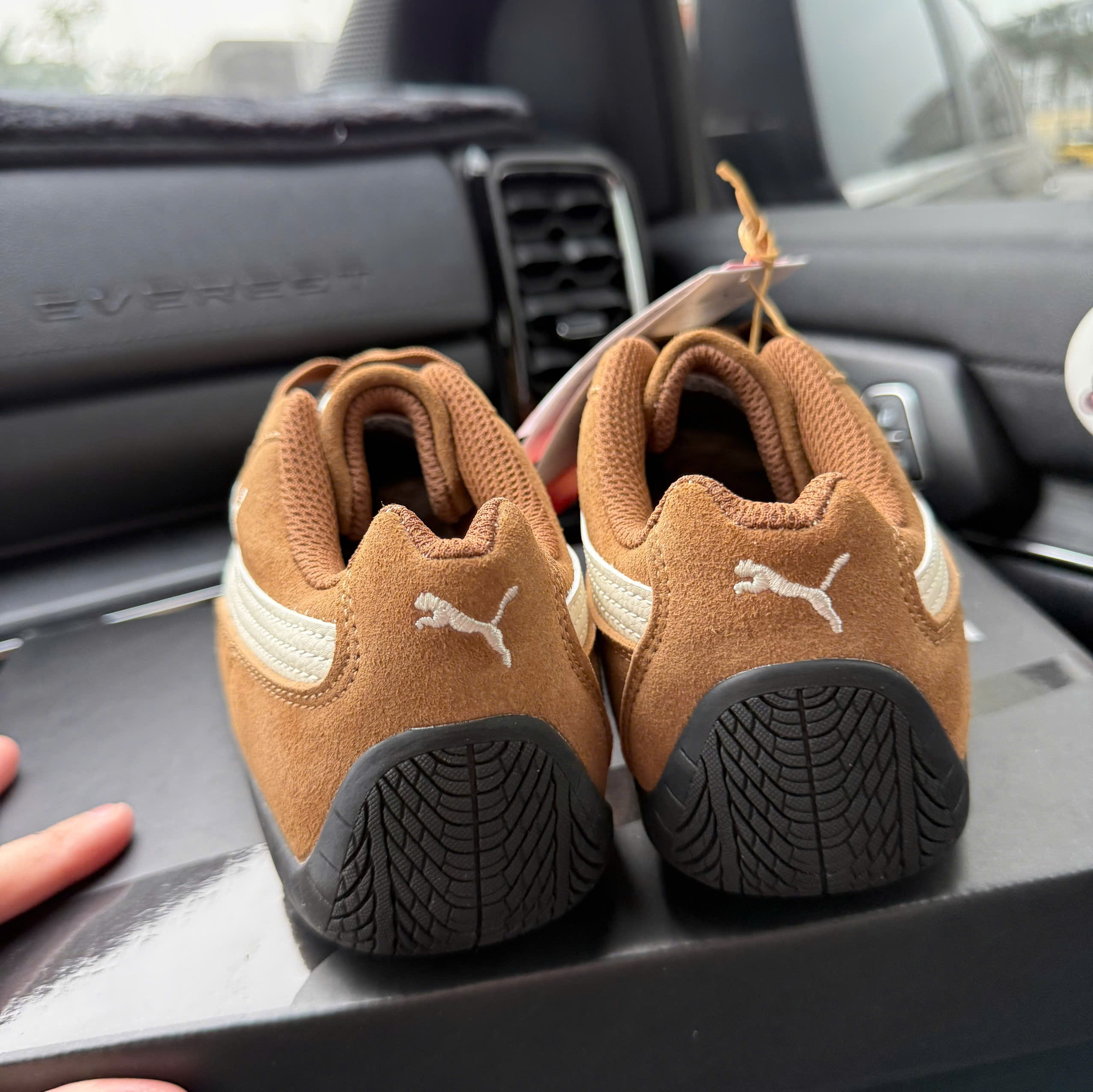 puma speedcat nâu bò