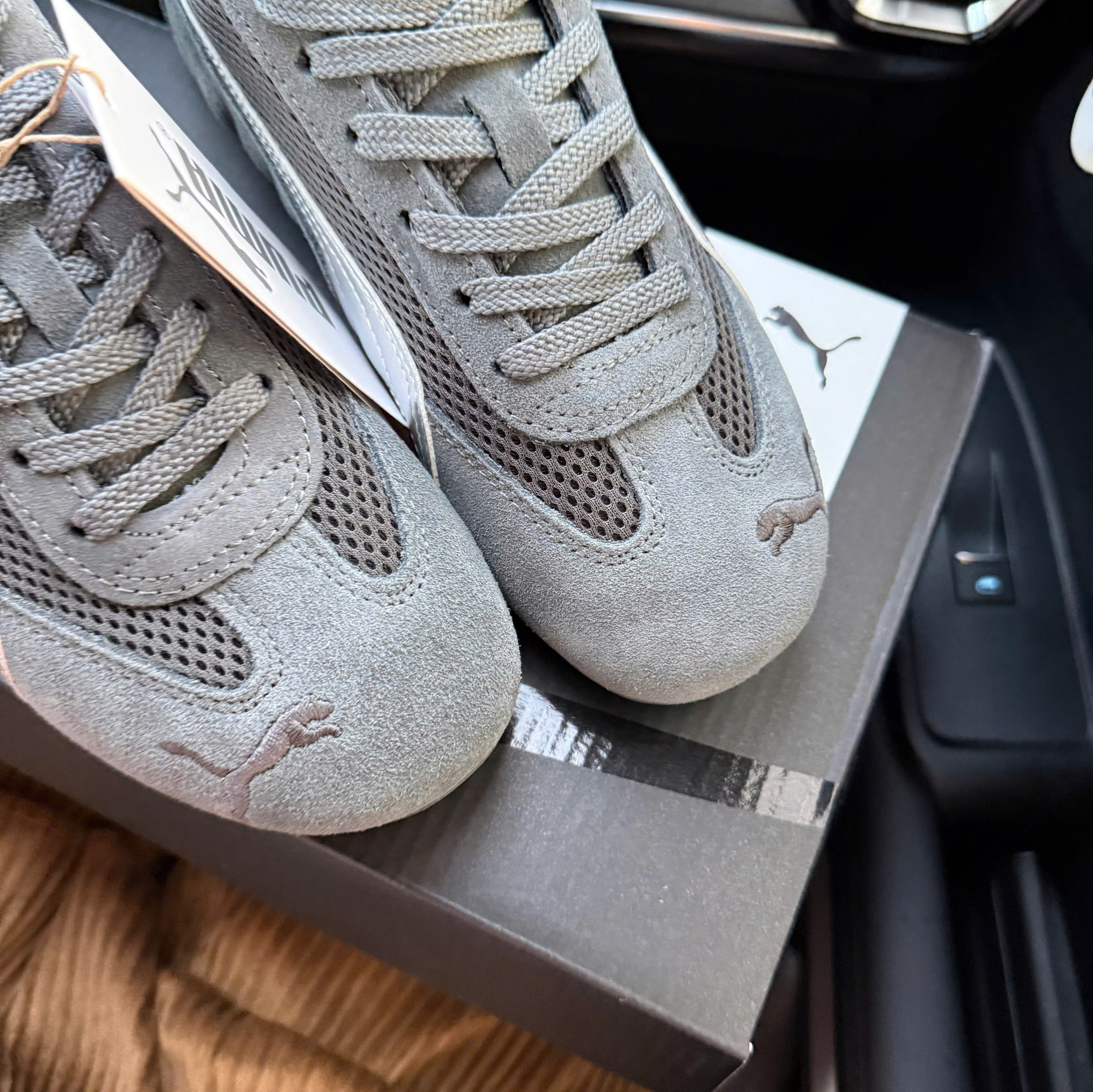 puma speedcat xám ghi