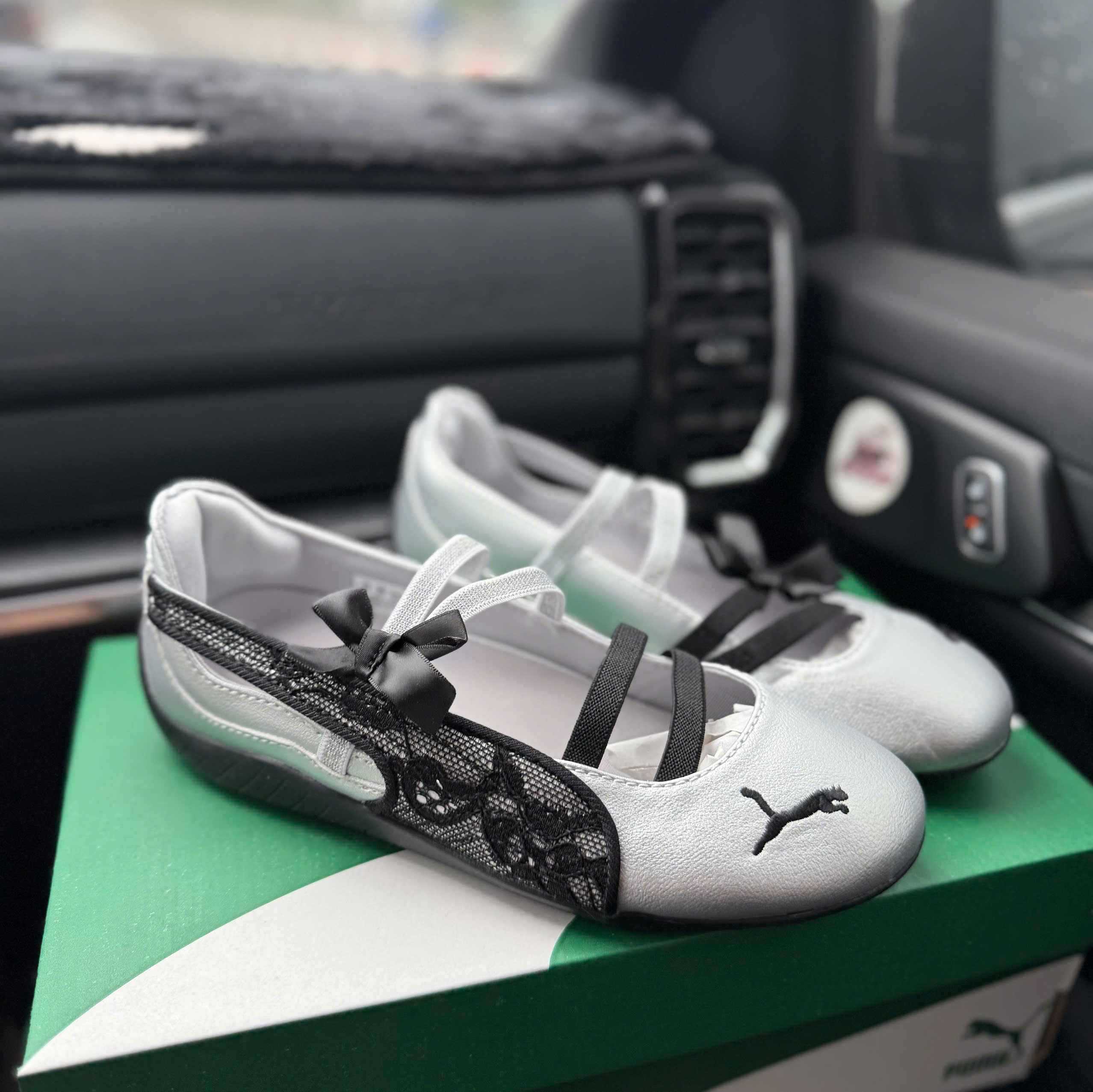 bb puma ren nơ bạc