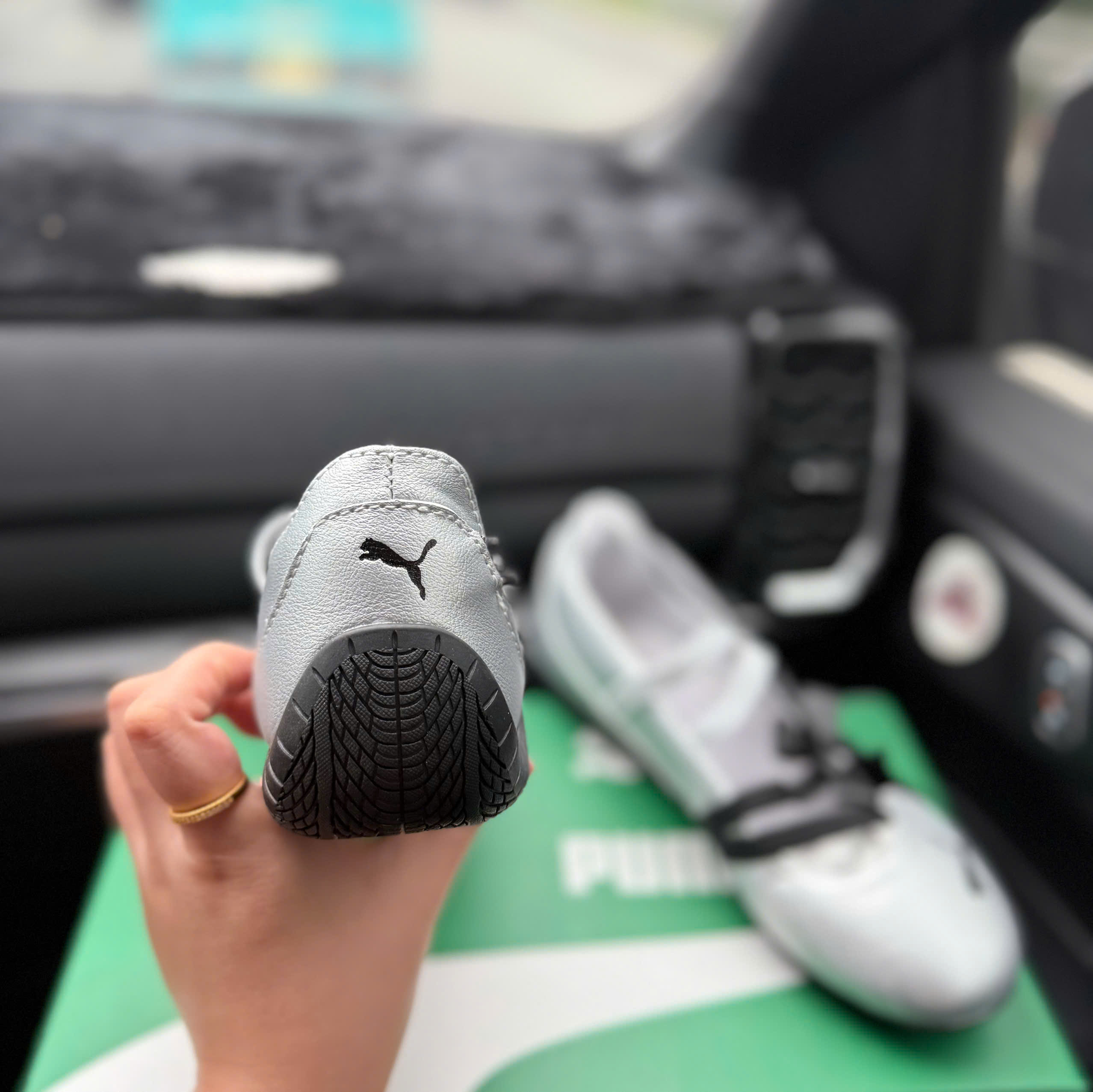 bb puma ren nơ bạc