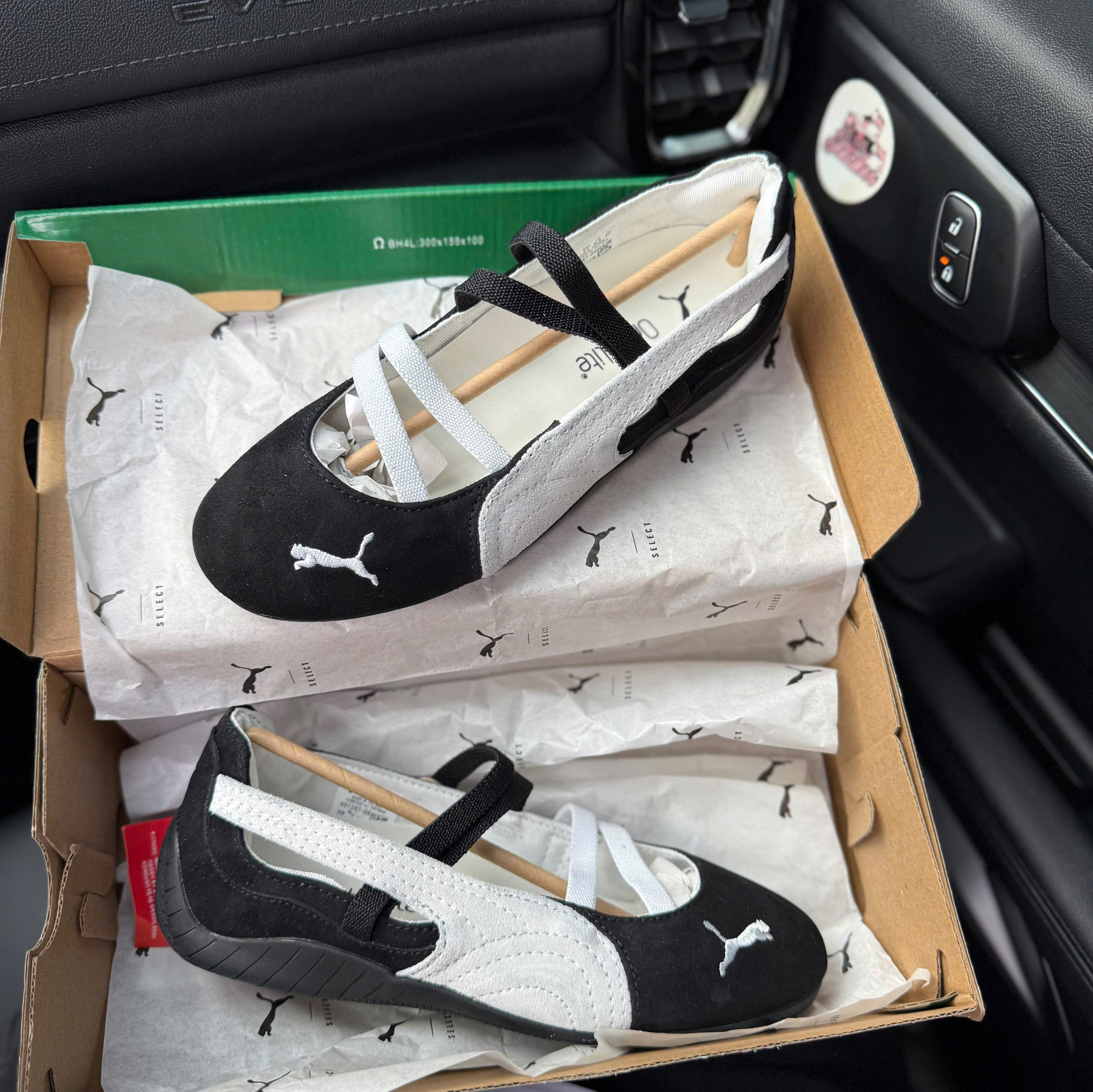 bb puma đen trắng