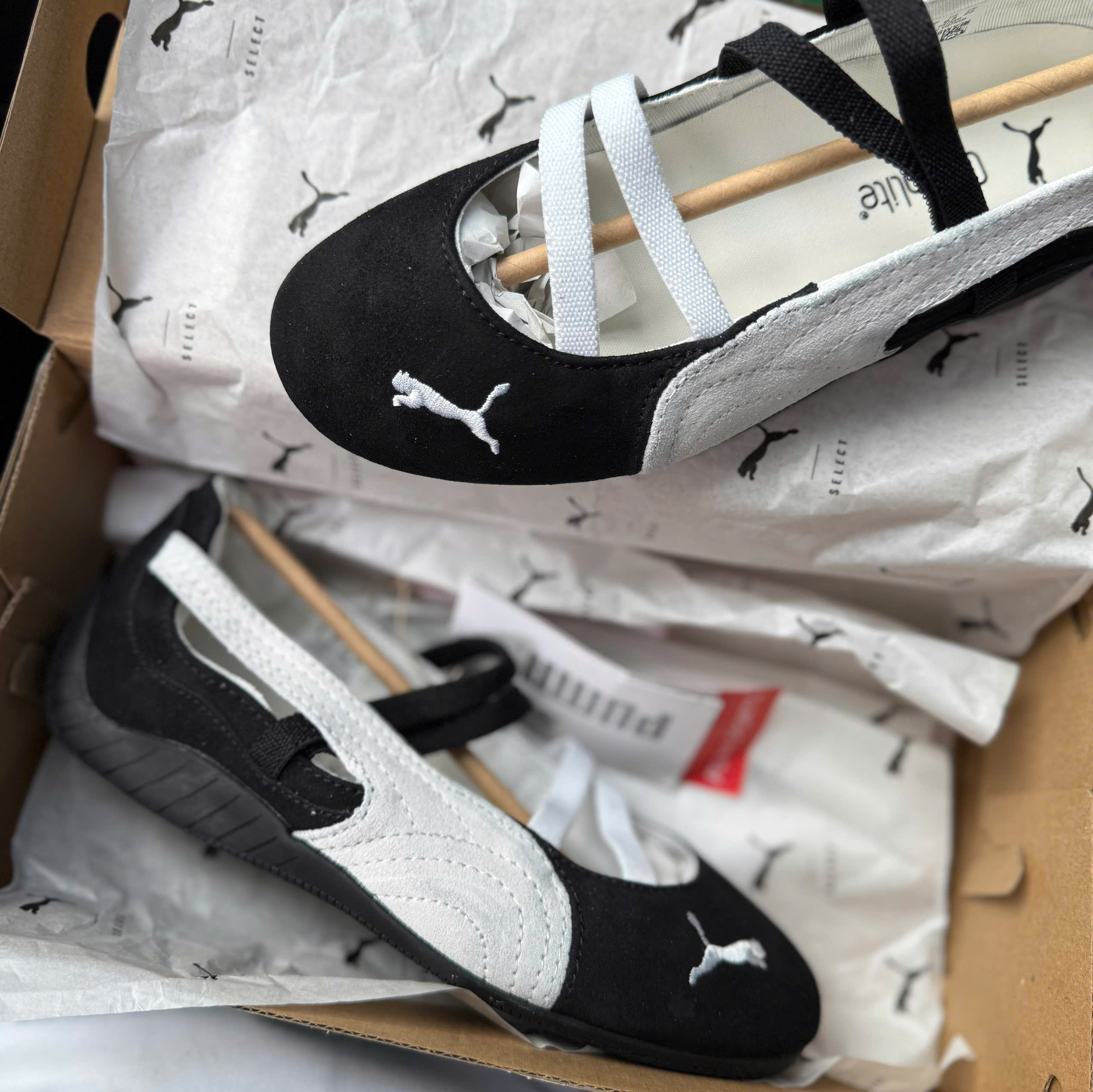 bb puma đen trắng