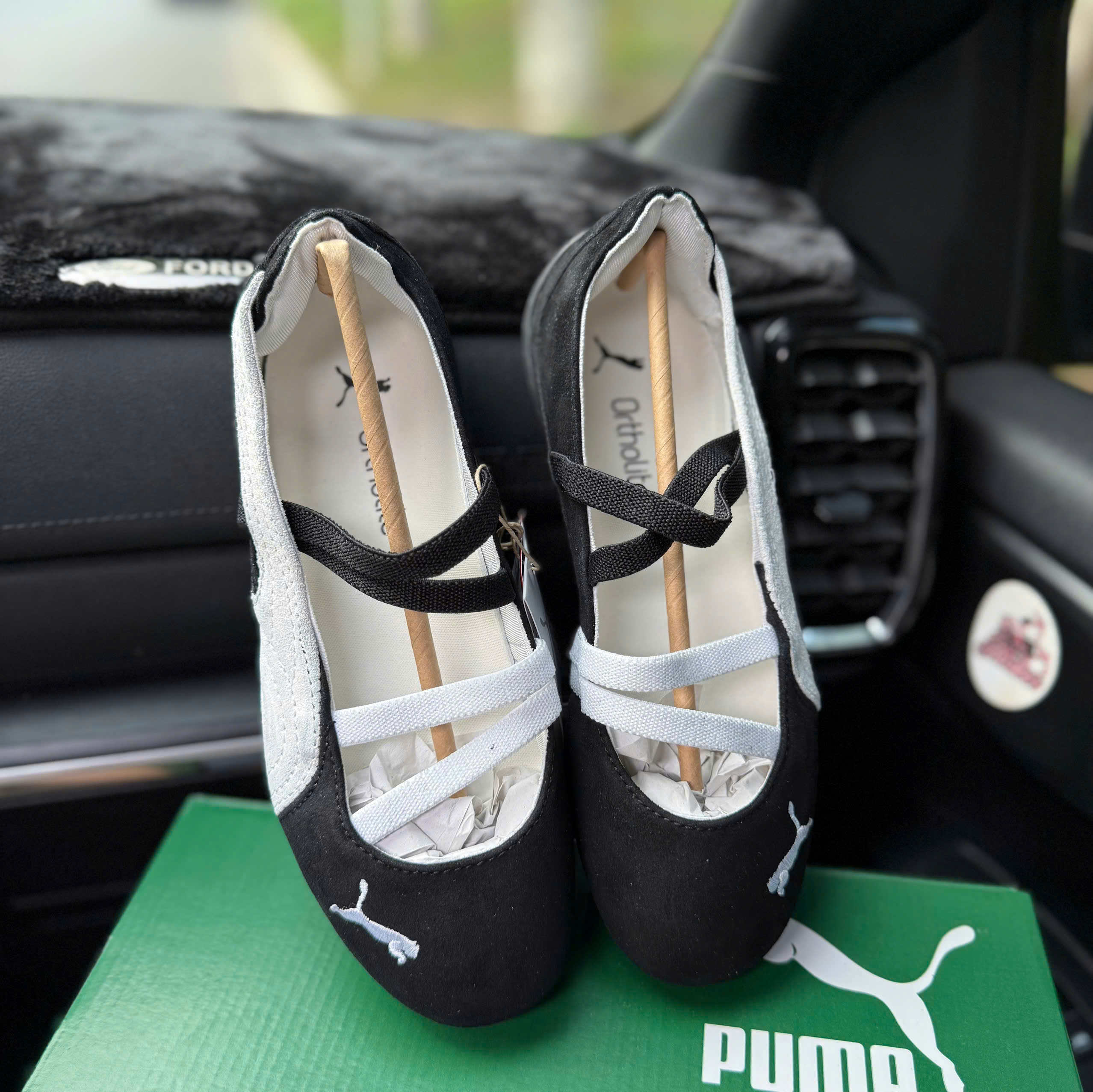 bb puma đen trắng