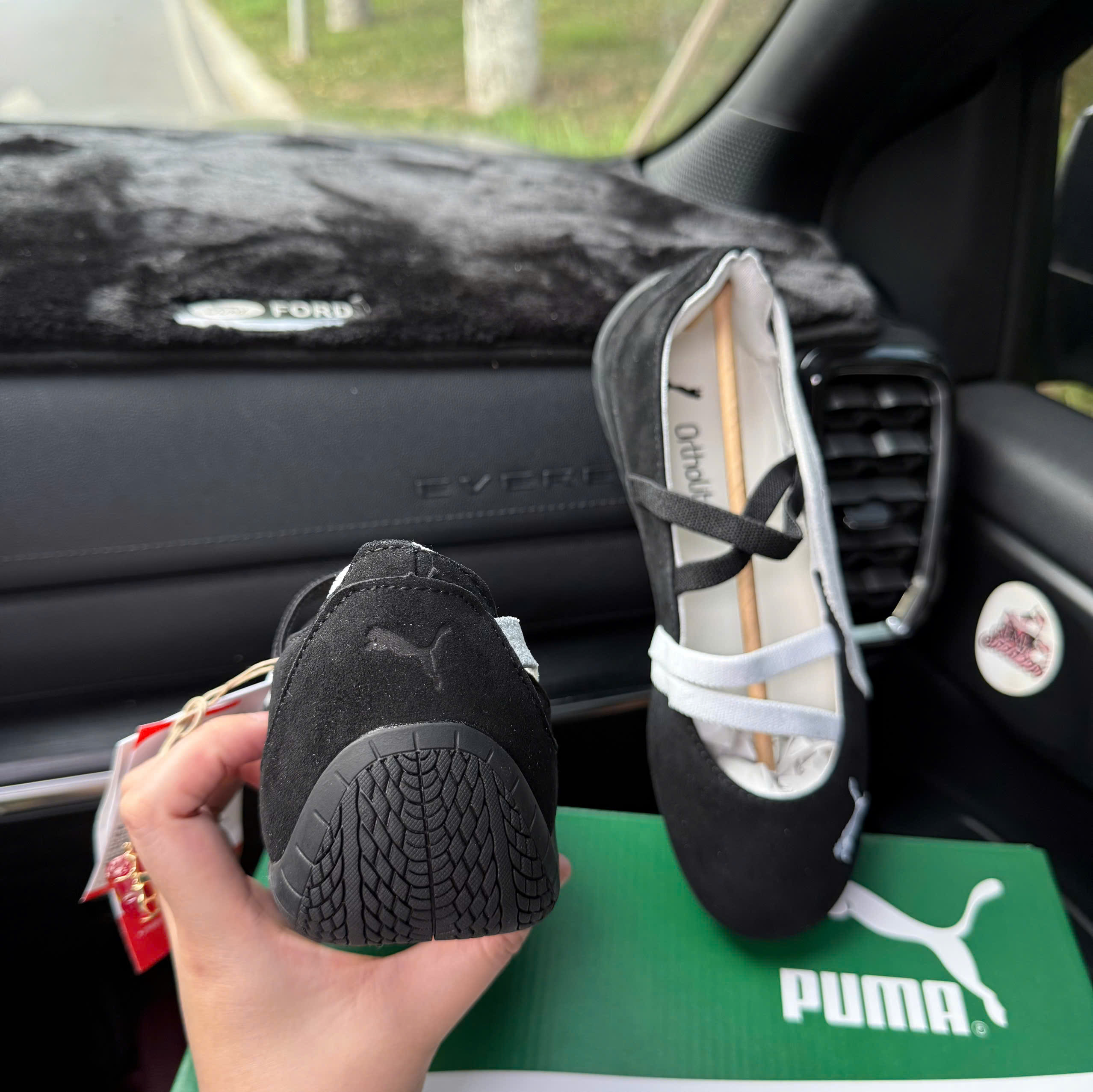 bb puma đen trắng