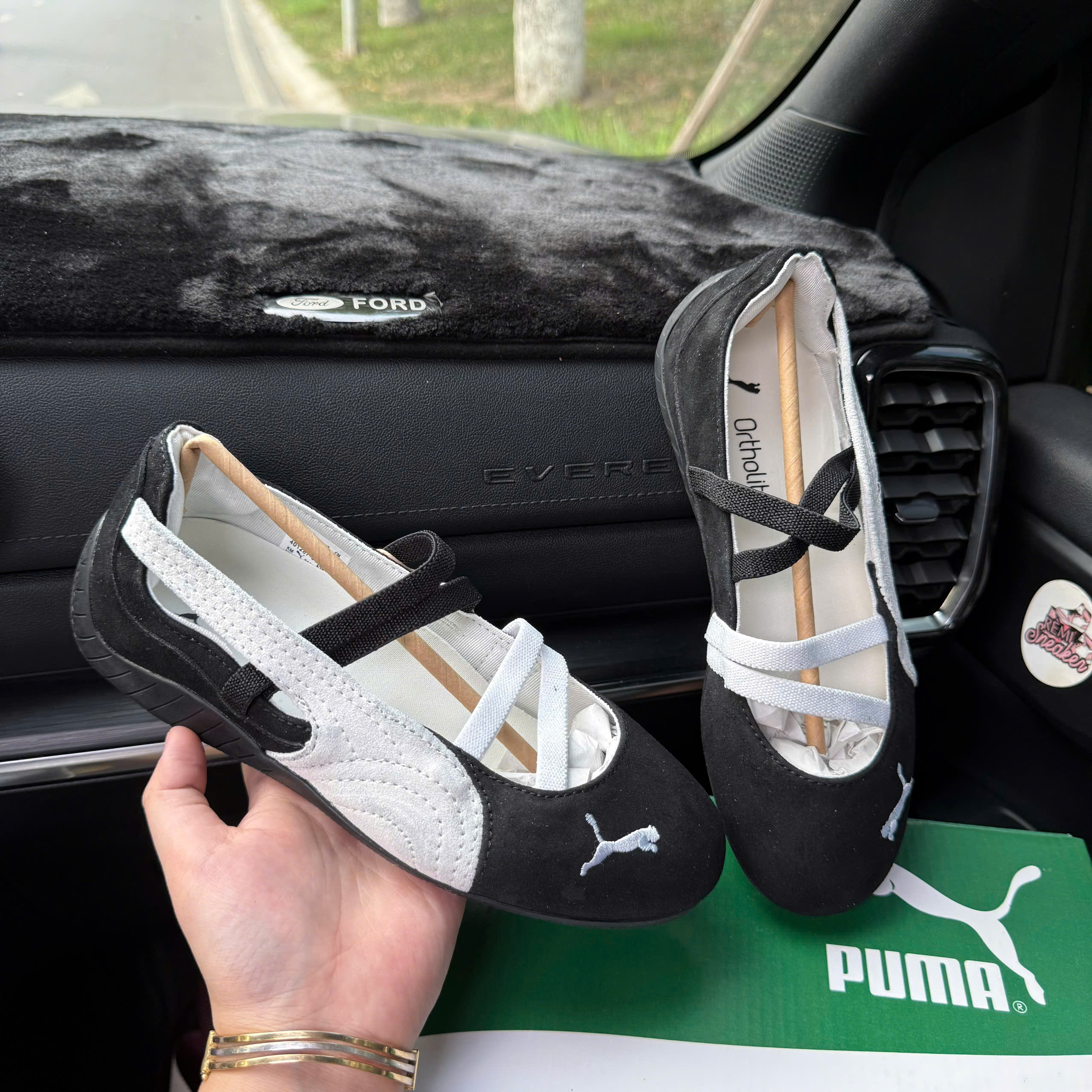 bb puma đen trắng