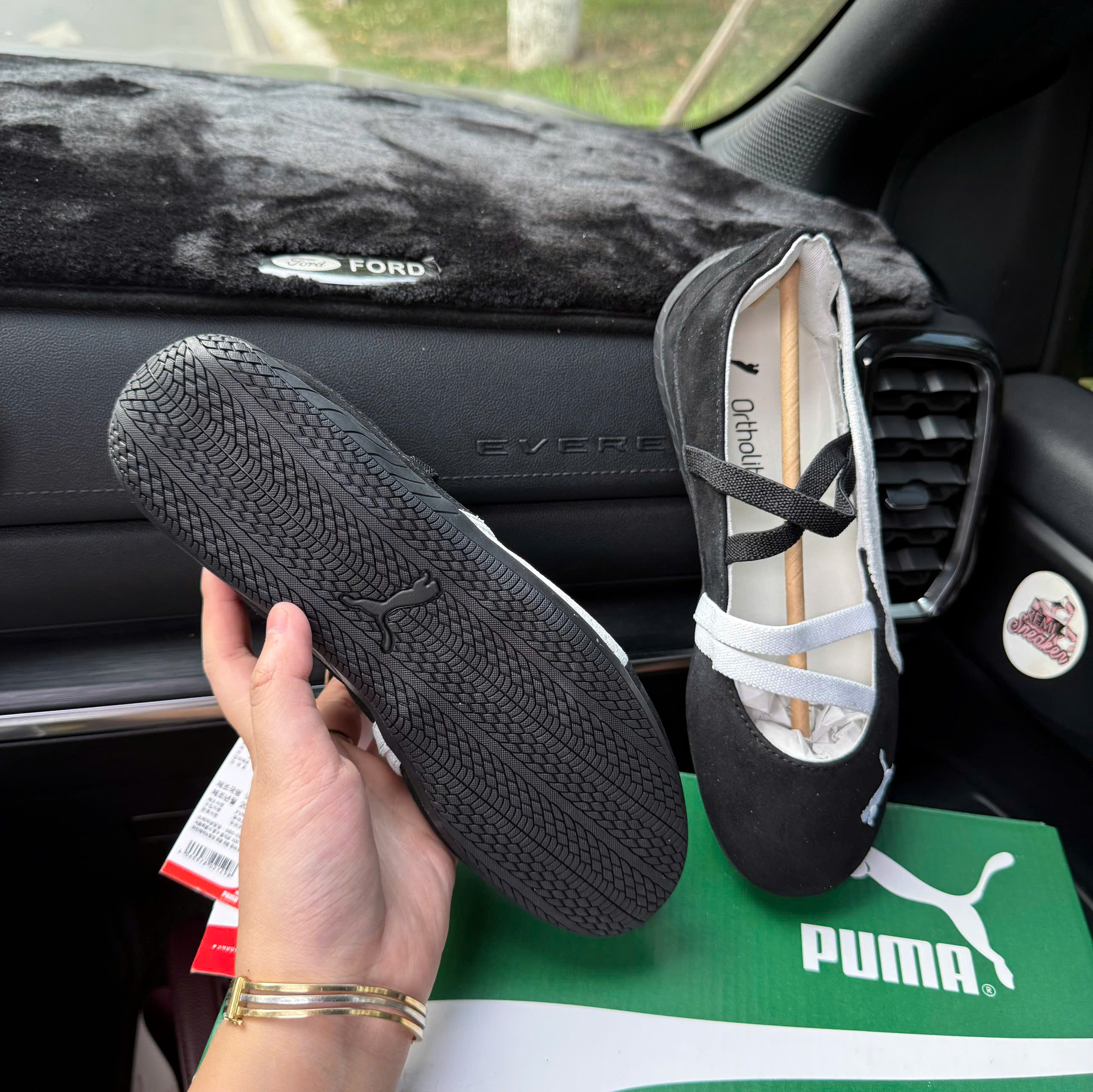 bb puma đen trắng