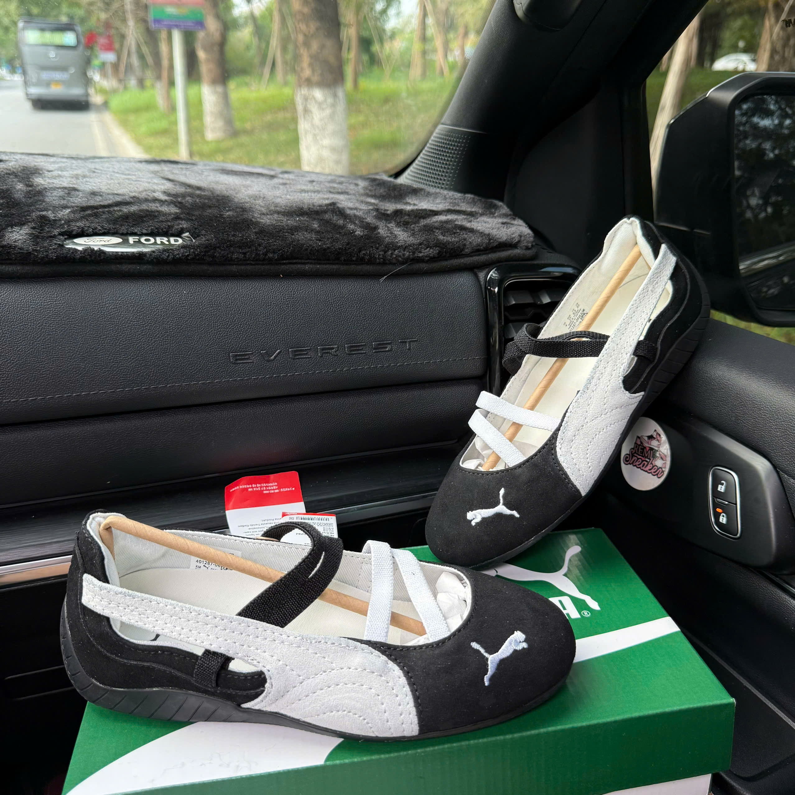 bb puma đen trắng