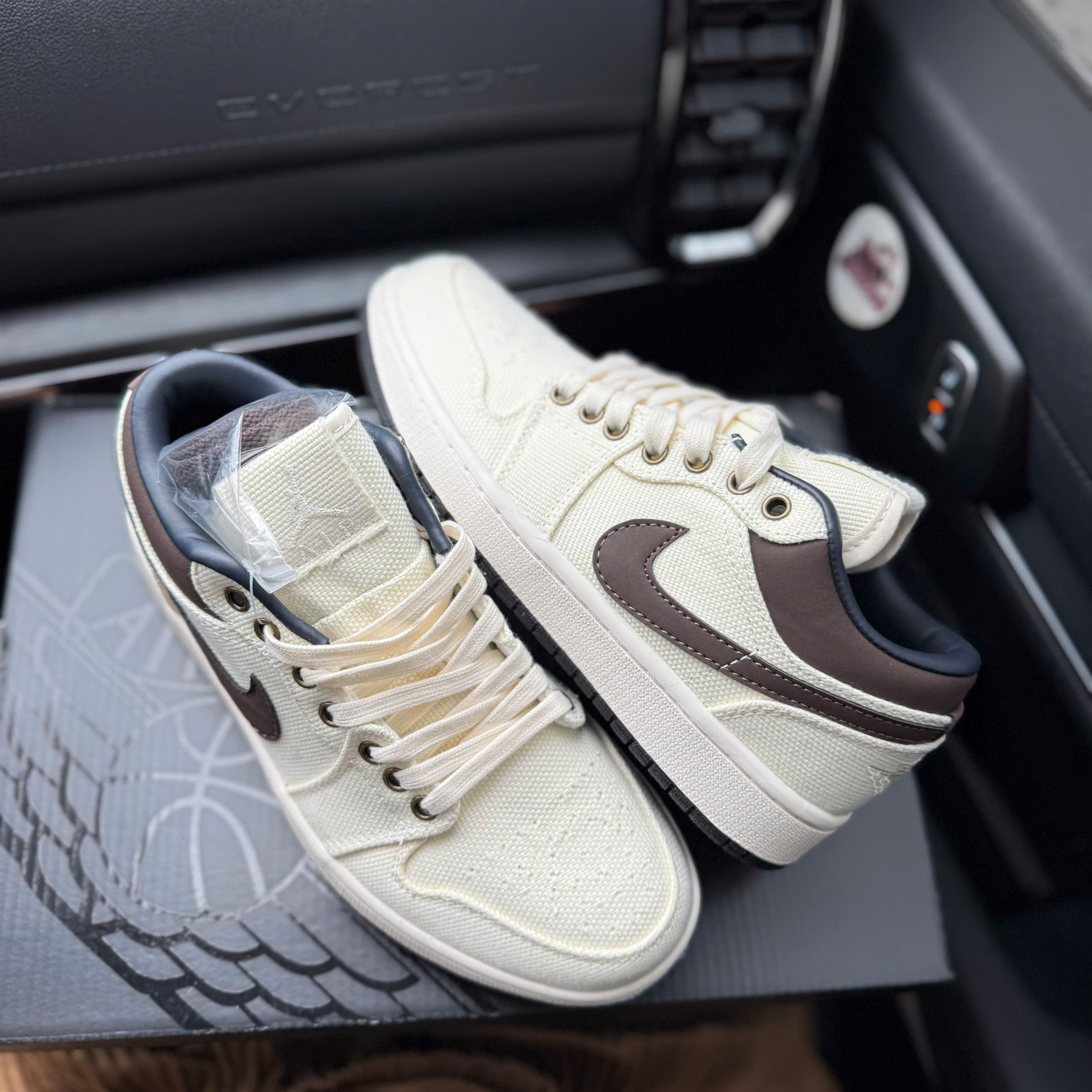 jd kem nâu vải thấp sc