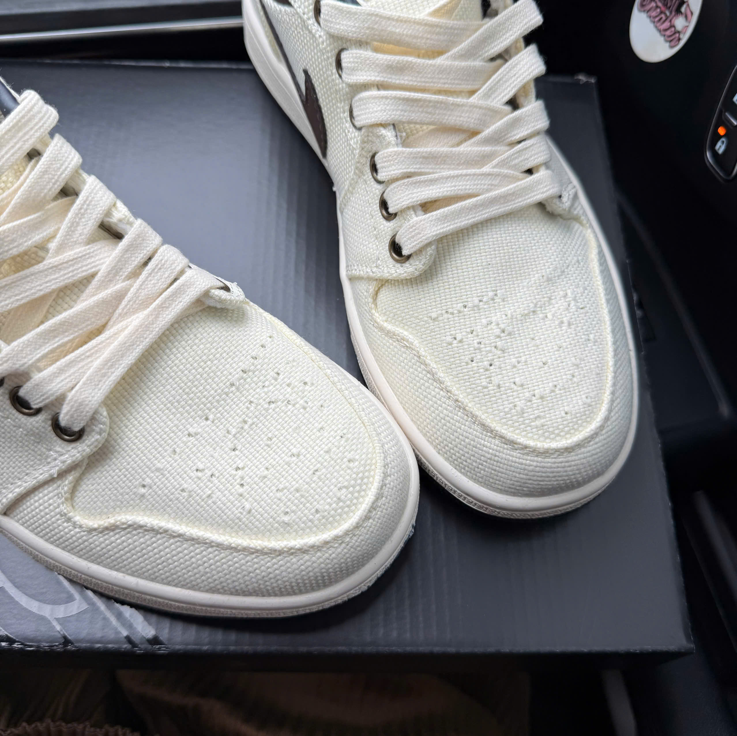 jd kem nâu vải thấp sc