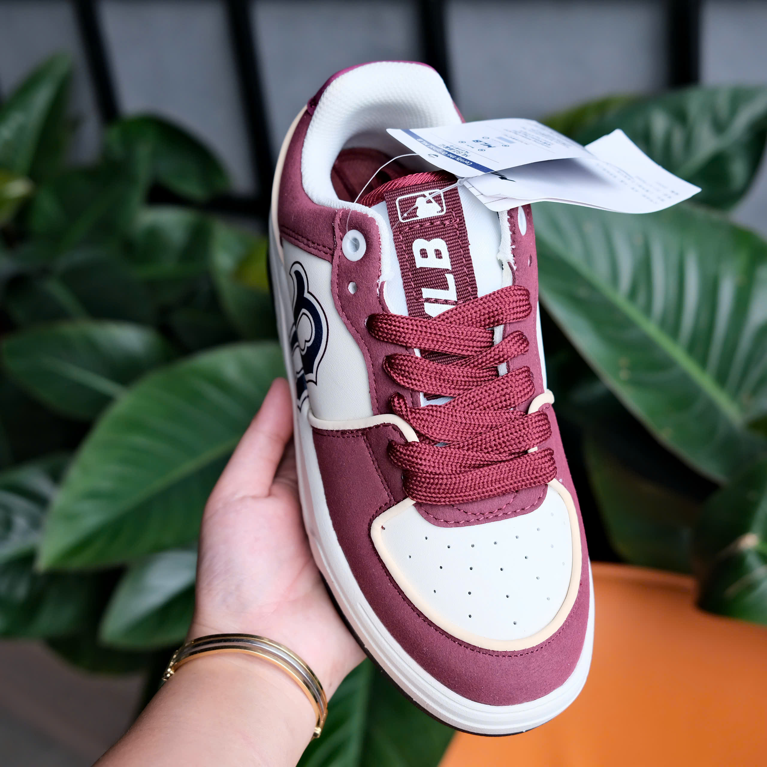 mlb liner đỏ mận