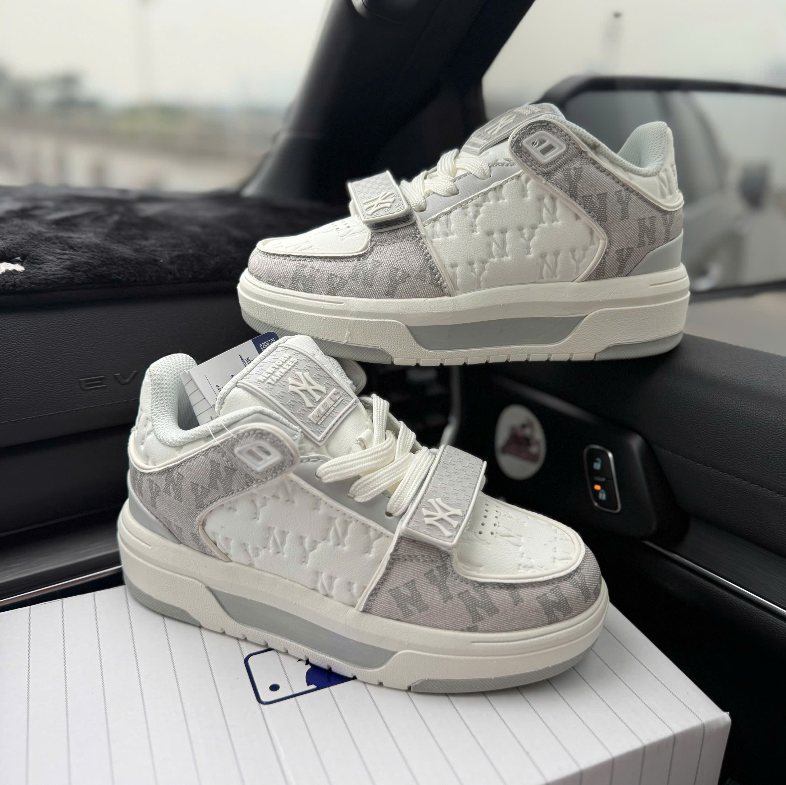 mlb liner dán xám (bản mới)