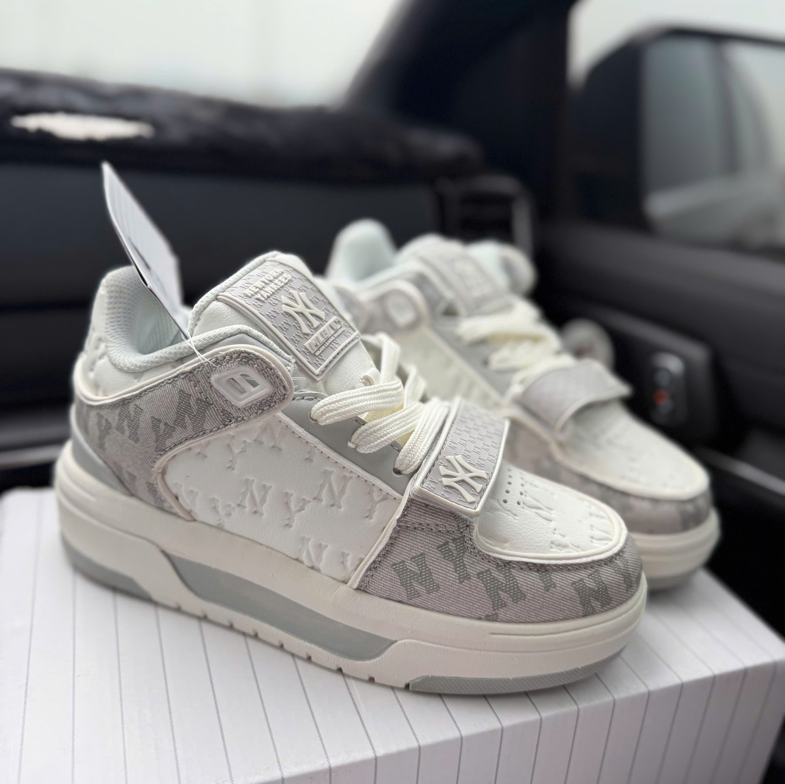 mlb liner dán xám (bản mới)