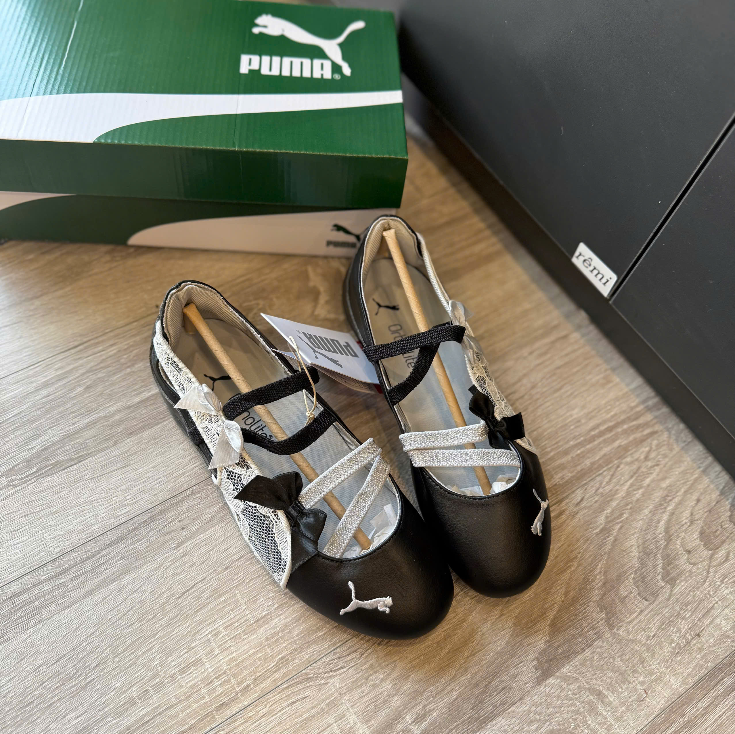 bb puma ren nơ đen