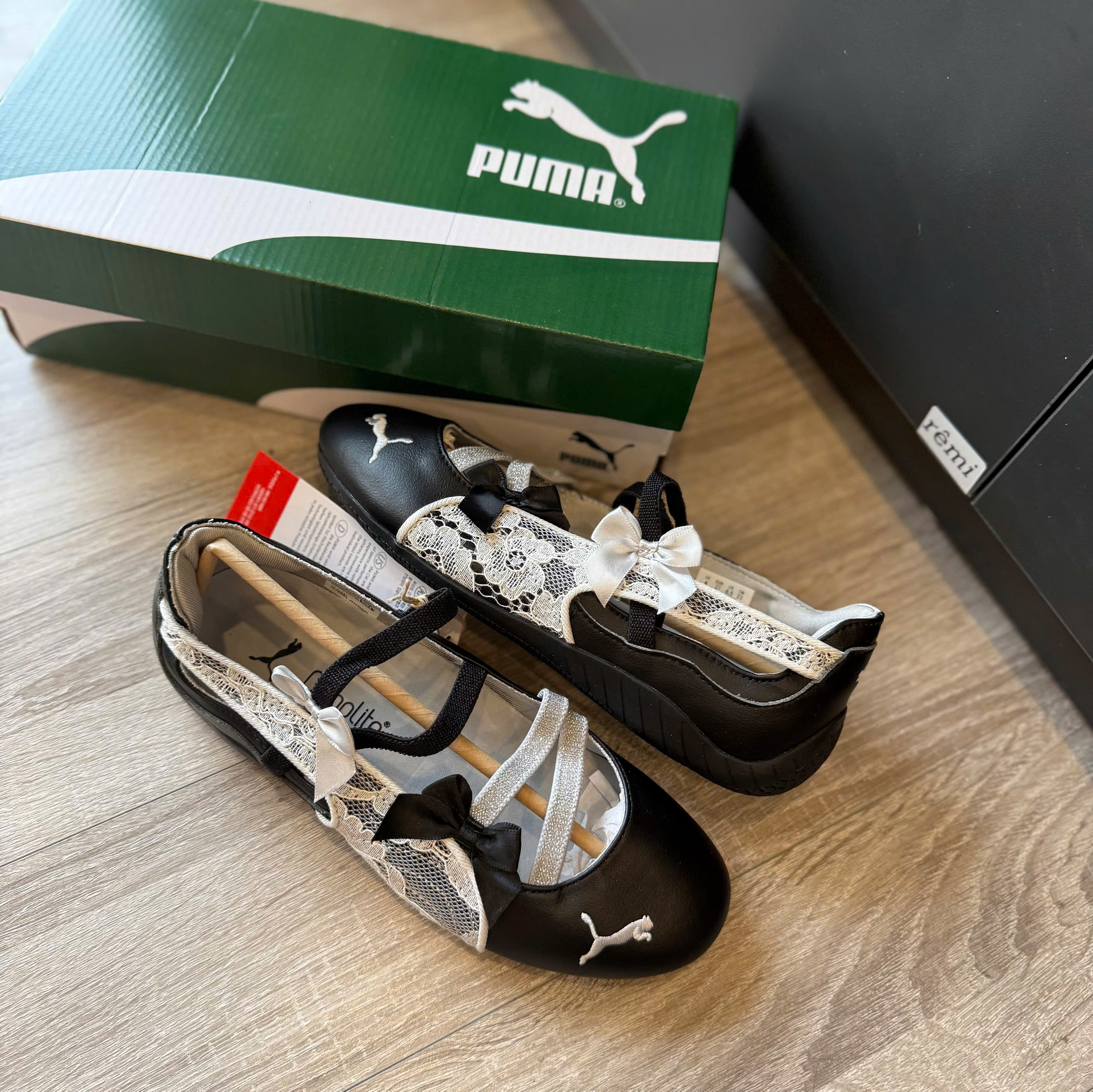 bb puma ren nơ đen