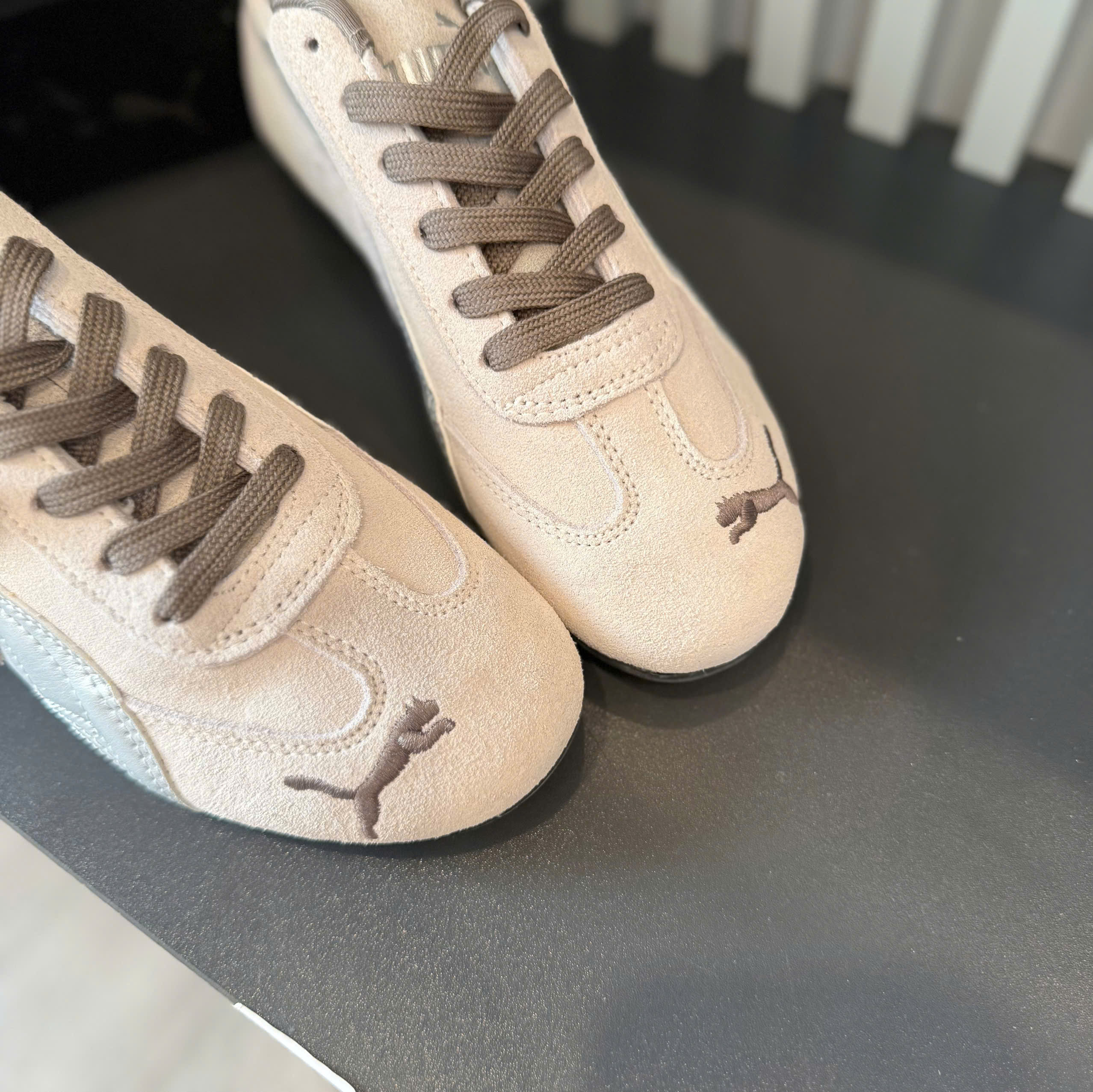 puma speedcat xám bạc